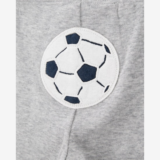 Conjunto longo bebê 3 peças futebol multicor | Carter's