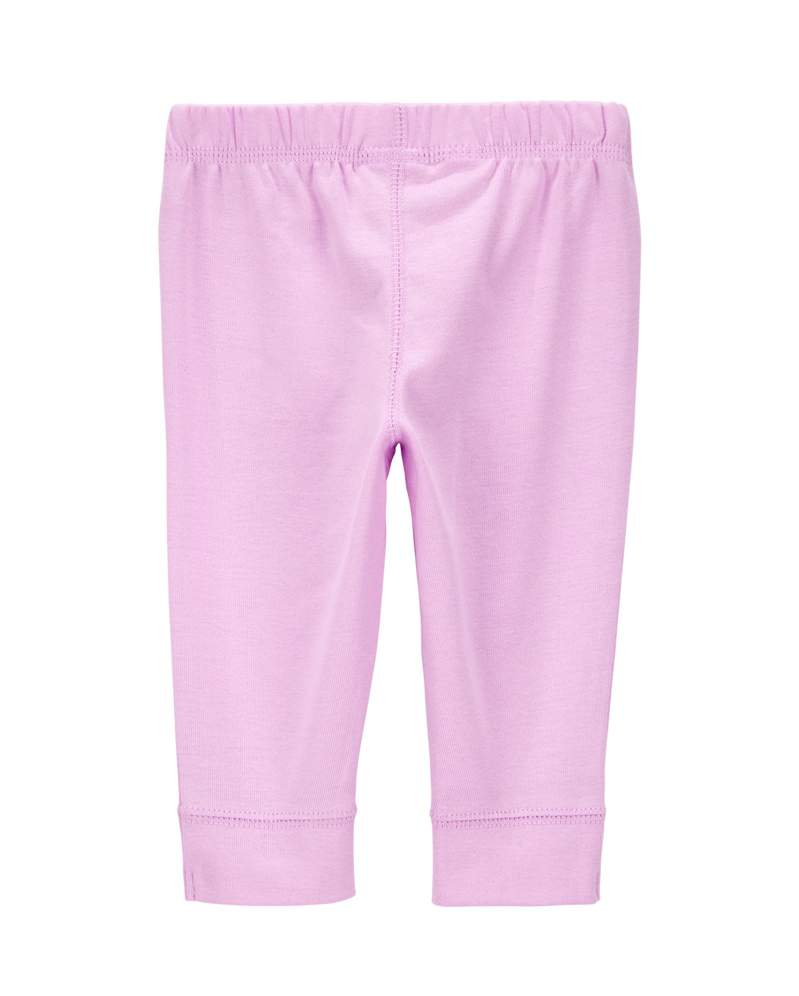 Kit calça bebê 4 peças cós elástico e laço multicor | Carter's