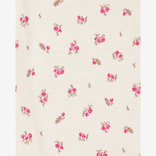 Kit body bebê 5 peças flores e joaninhas multicor | Carter's