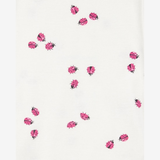 Kit body bebê 5 peças flores e joaninhas multicor | Carter's