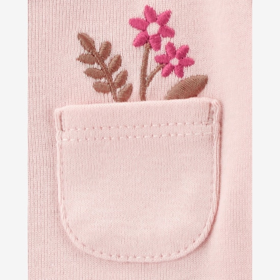 Kit body bebê 4 peças flores e joaninhas multicor | Carter's