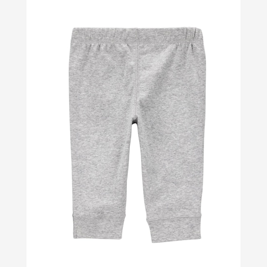 Kit calça bebê 4 peças cós elástico e laço multicor | Carter's