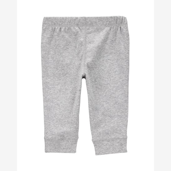 Kit calça bebê 4 peças cós elástico e laço multicor | Carter'