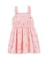 Vestido infantil evasê borboletas rosa | Carter's