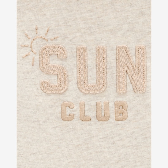 Conjunto curto infantil 2 peças sun club bege | Carter's 