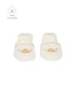 Pantufa Carter's bebê em tricot pato - Off-White
