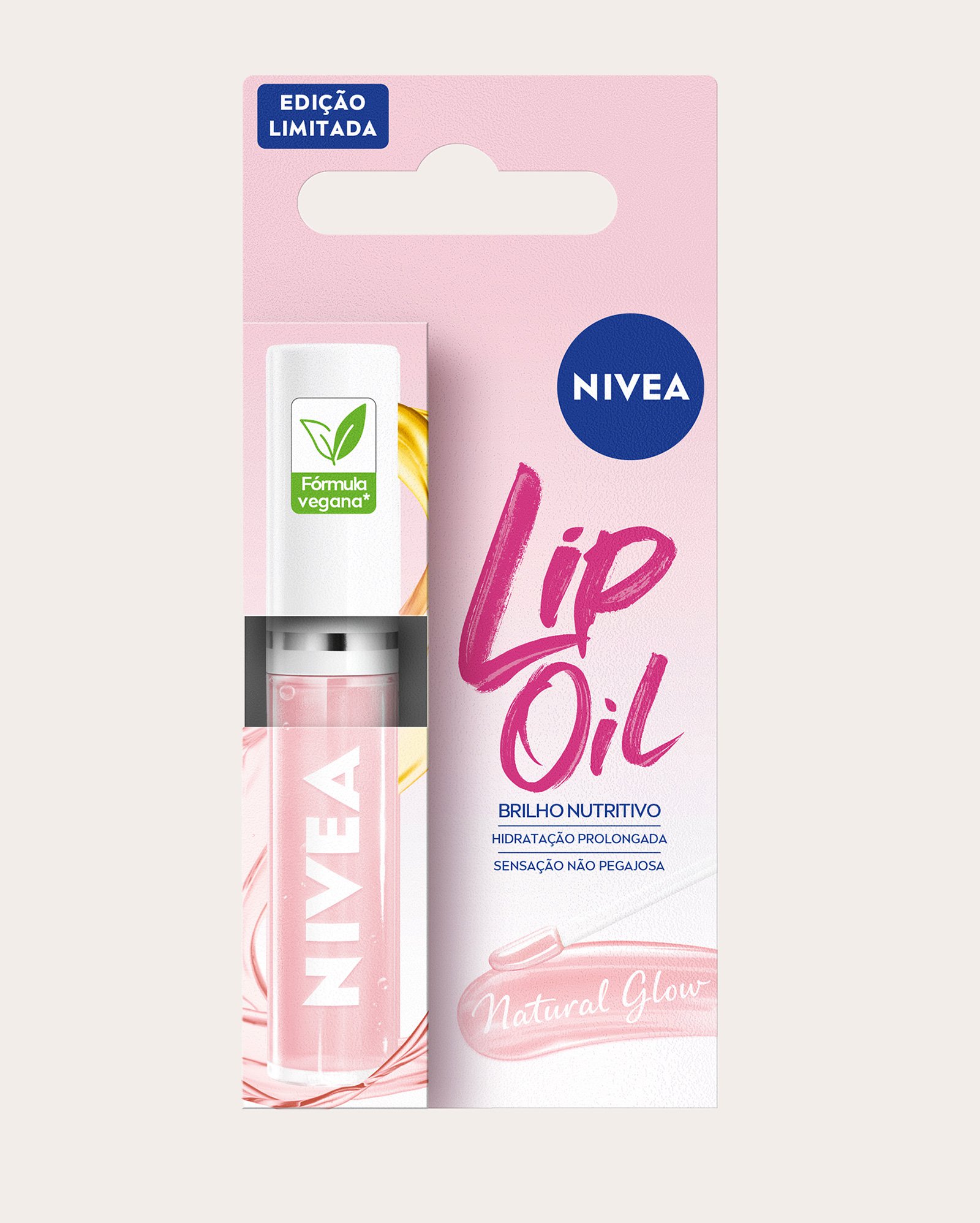 Lip oil brilho nutritivo Natural Glow 5,5ml | Nivea