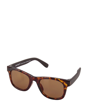 Óculos de sol infantil quadrado animal print marrom | Carter's