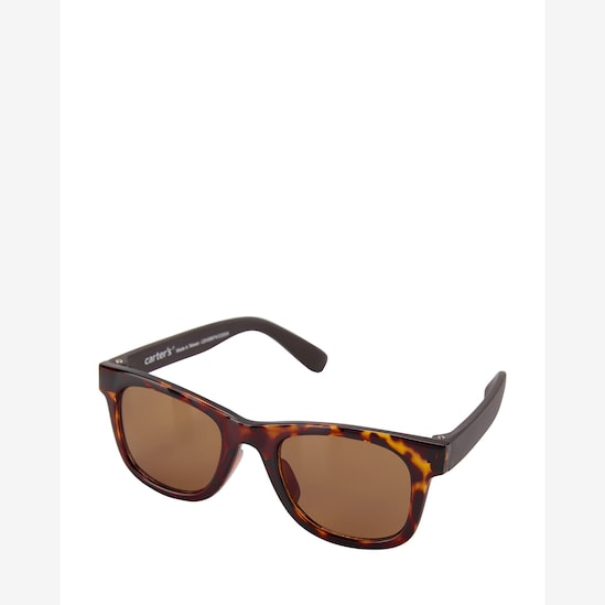 Óculos de sol infantil quadrado animal print marrom | Carter's