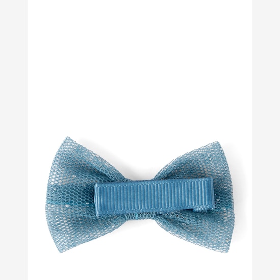 Kit presilha de cabelo bebê 3 pares laço telado com pedraria multicor | Carter's