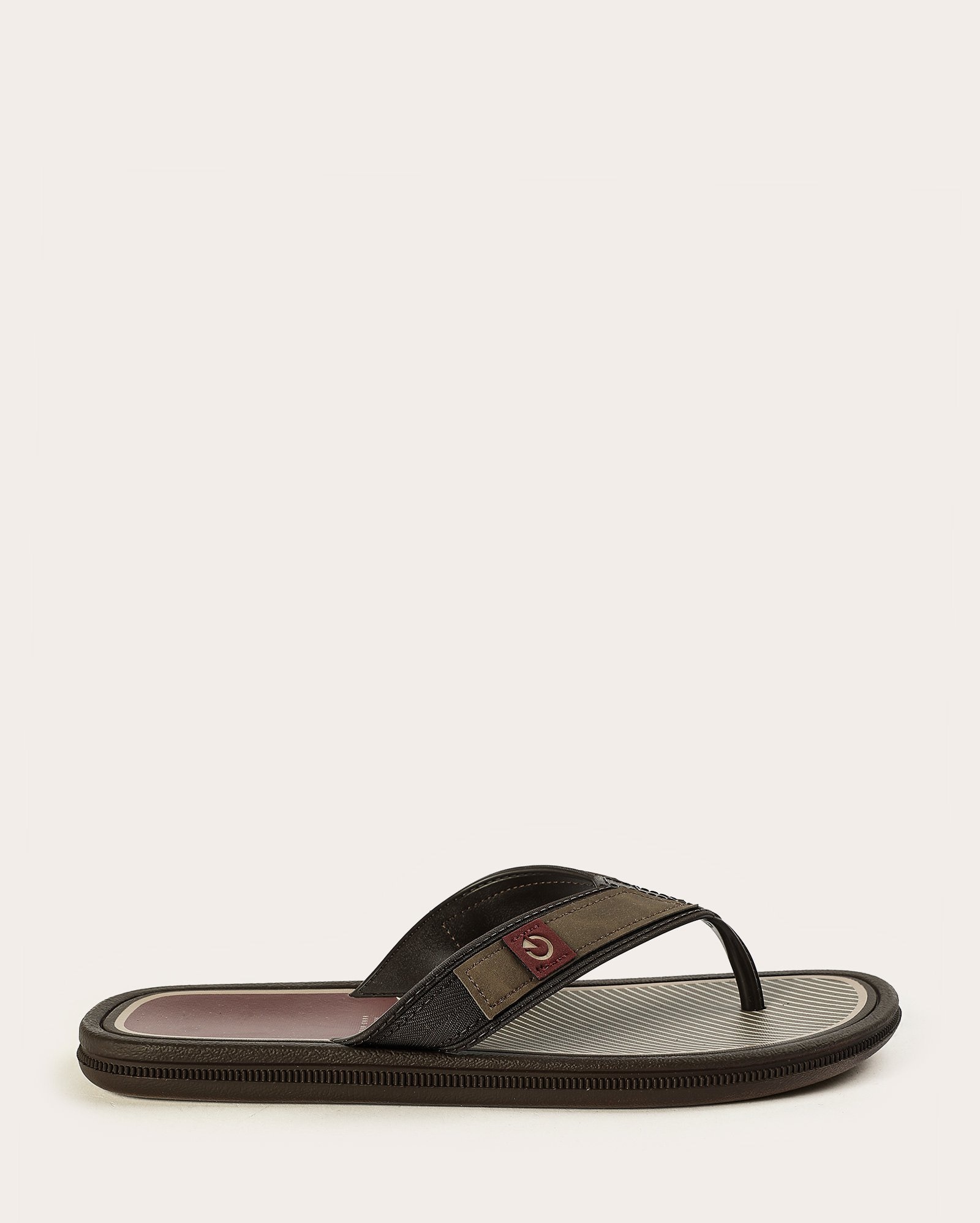 Chinelo masculino Cartago Maiorca Essencial marrom | Grendene