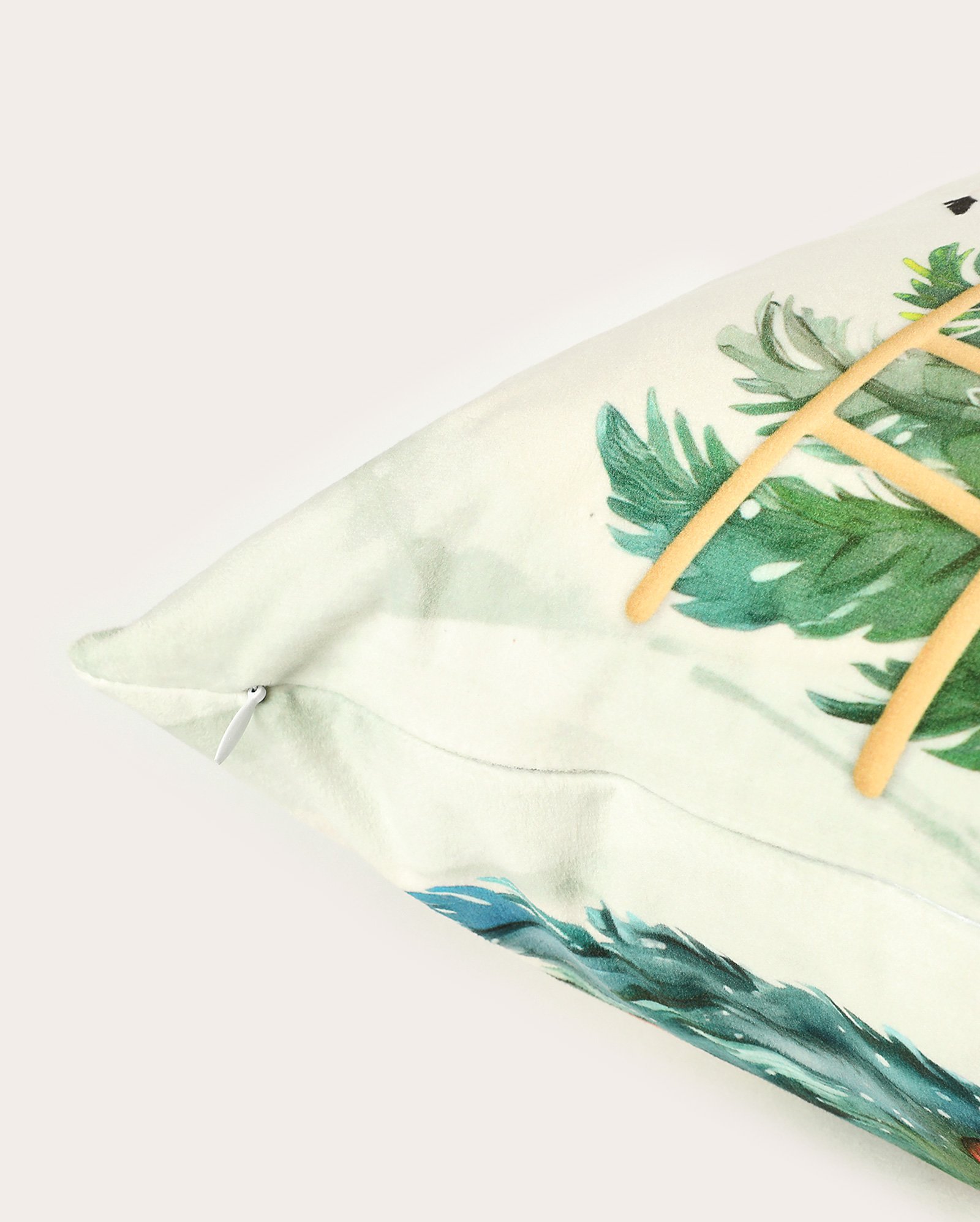 Almofada natalina 43x43cm - off-white | Casa Riachuelo