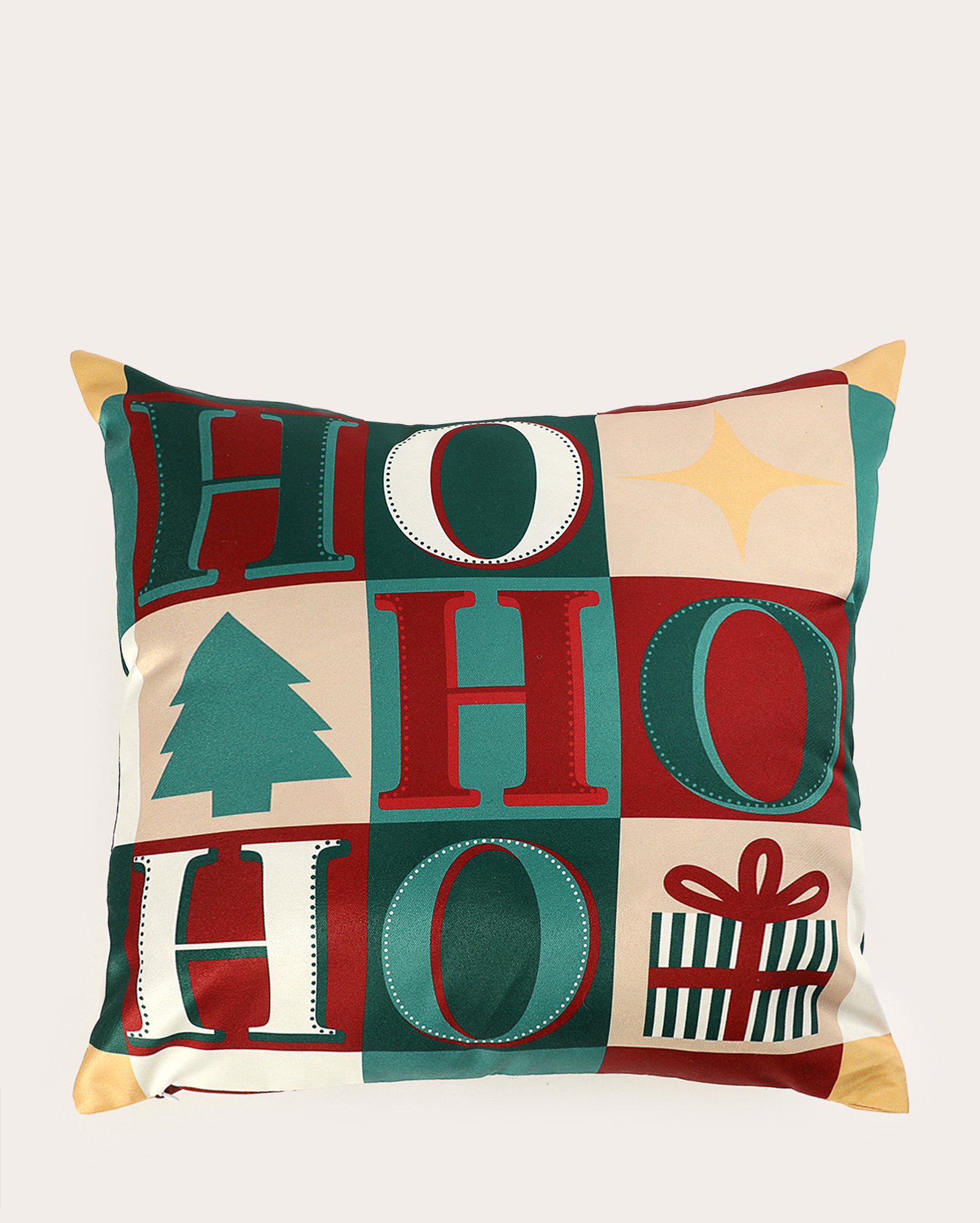 Almofada natalina hohoho 43x43cm - multicor | Casa Riachuelo