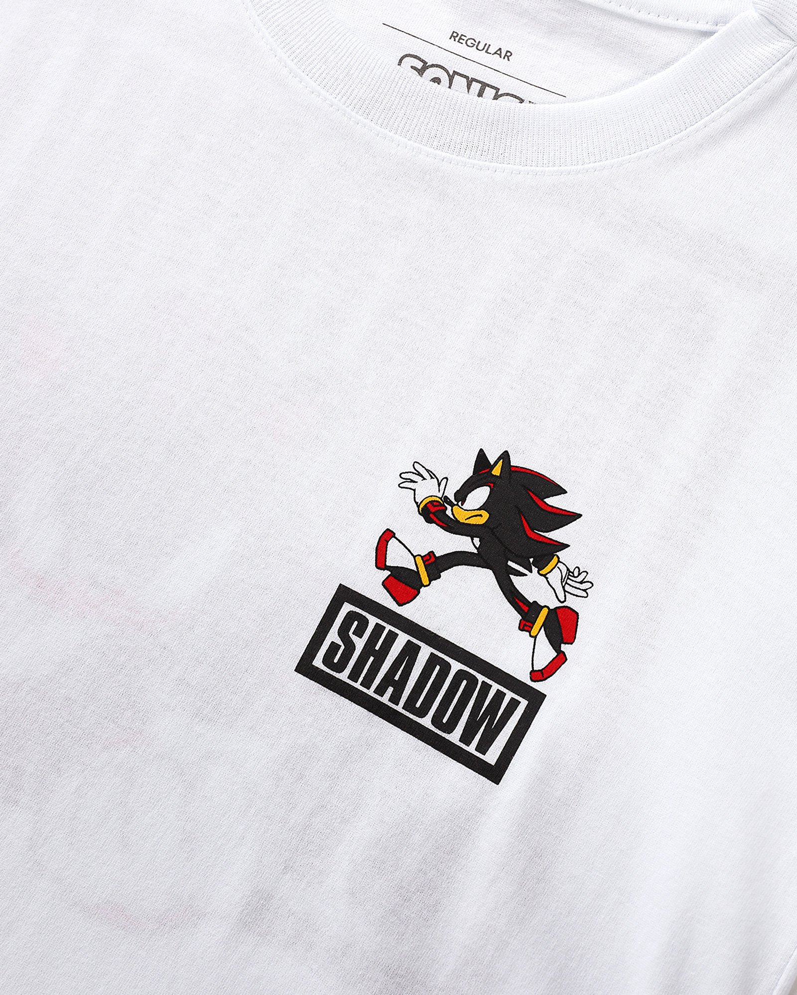 Camiseta infantil Sonic Shadow 4-10A branca | SEGA