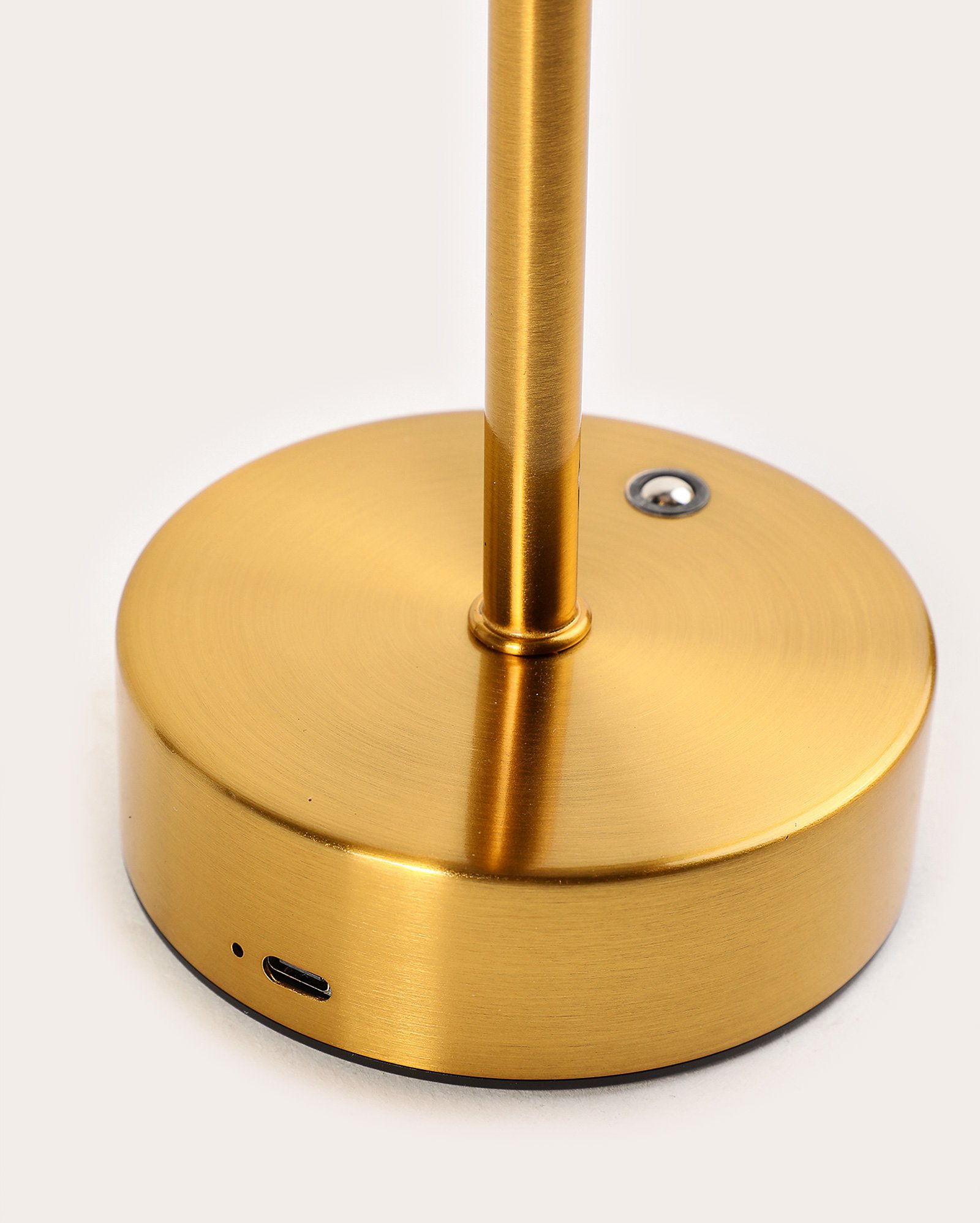 Luminária de mesa touch 3 cores - dourada | Casa Riachuelo