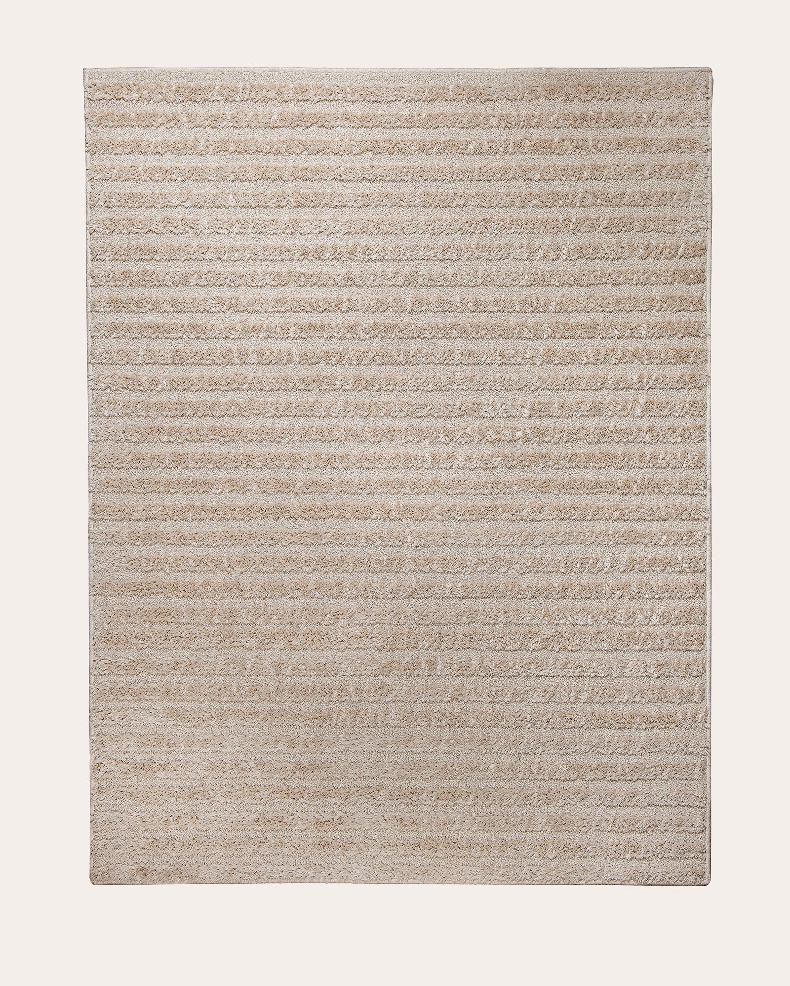 Tapete retangular Carol com relevo 150x200cm bege | Casa Riachuelo