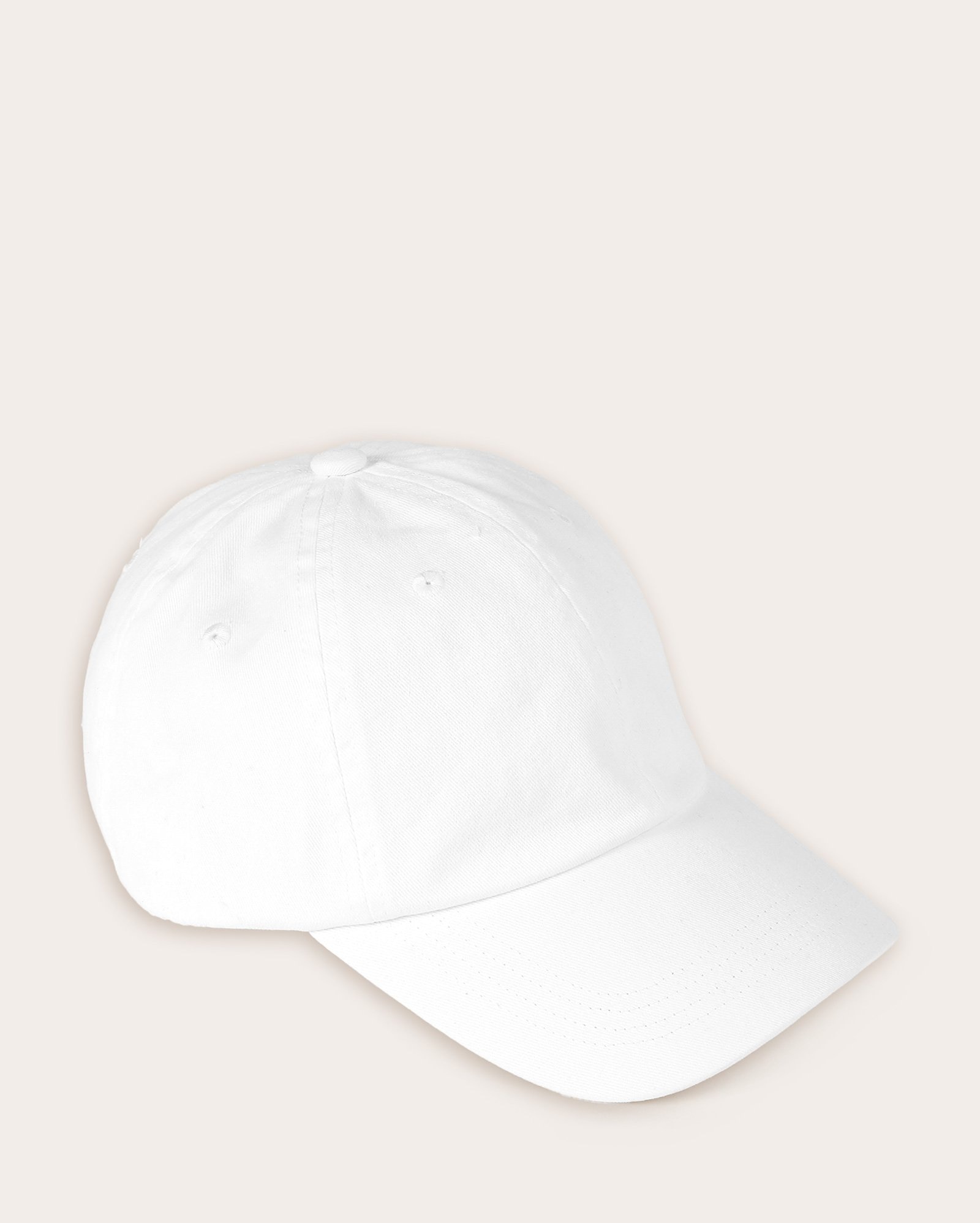 Boné feminino aba curva estonado - Branco