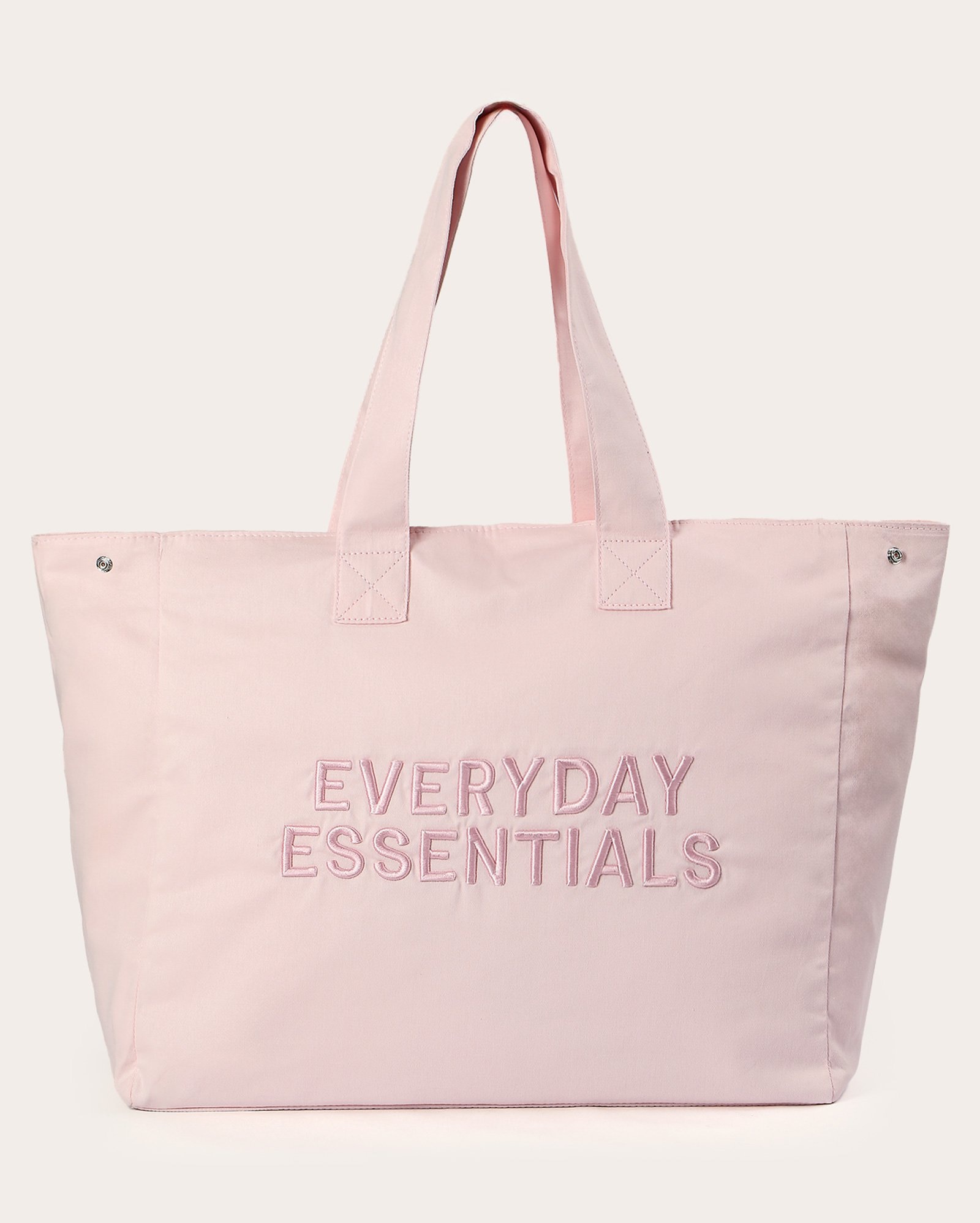 Bolsa feminina tote M everyday essentials - Rosa Claro