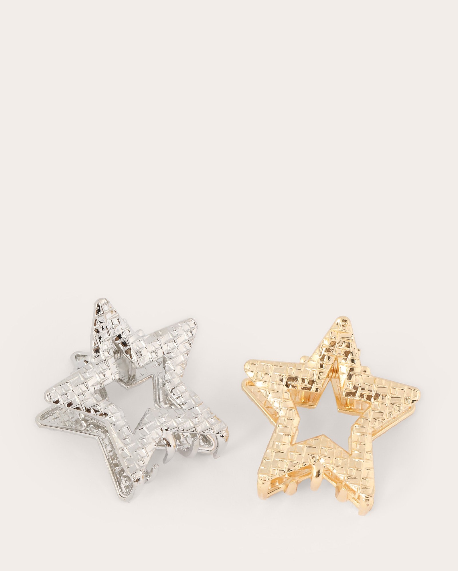 Kit piranha de cabelo 2 peças estrela multicor