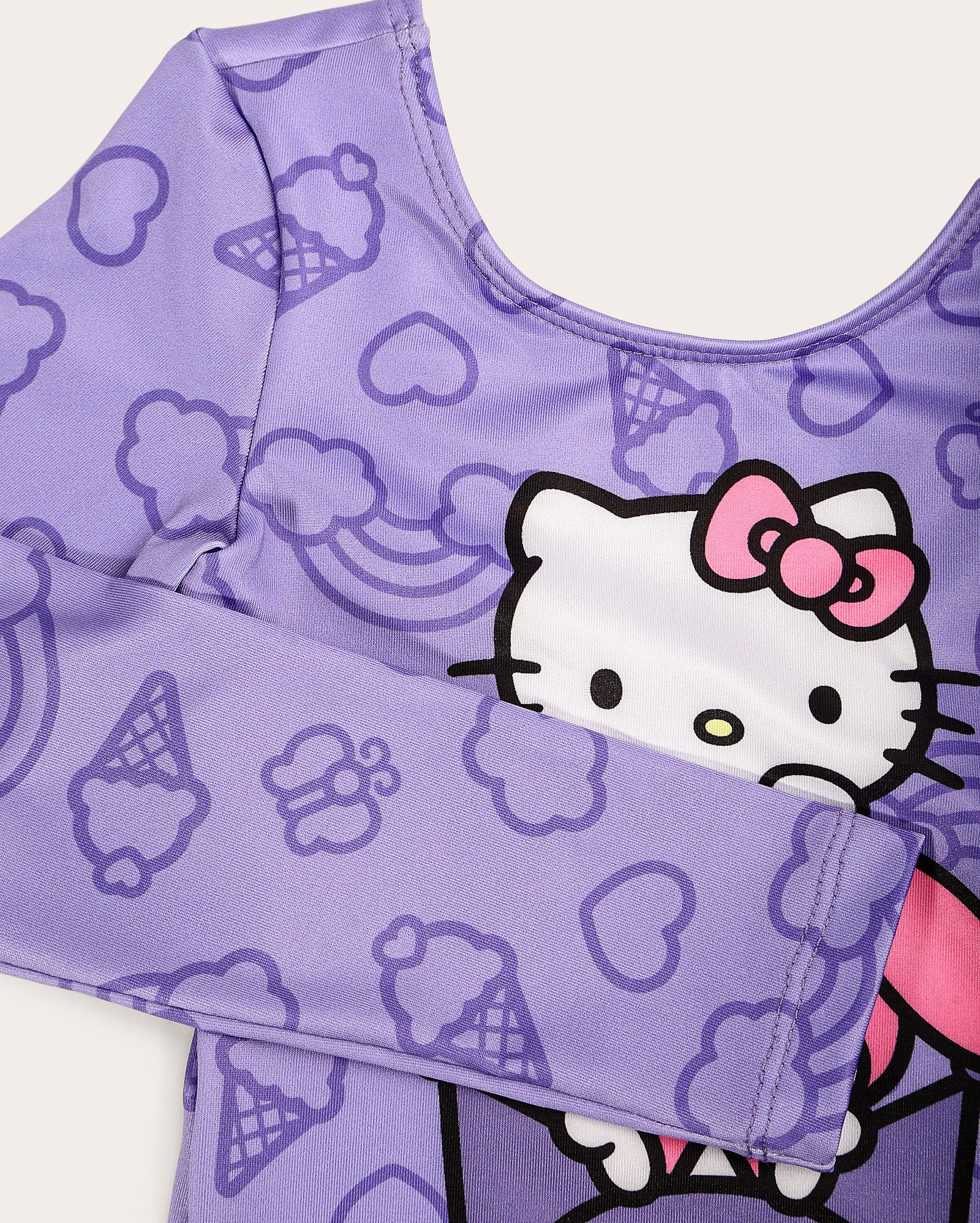 Maiô infantojuvenil Hello Kitty e amigas 4-12A lilás | Sanrio