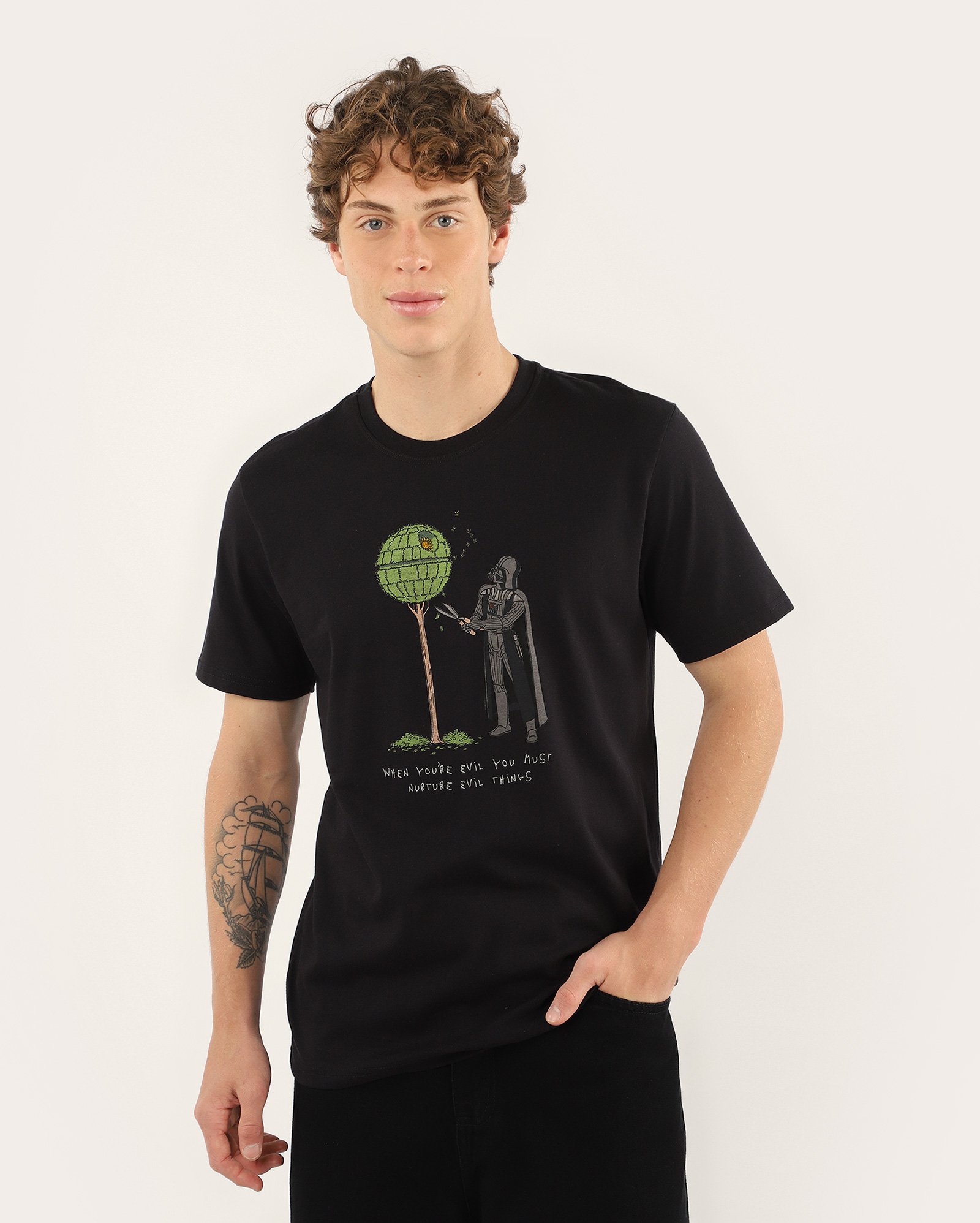 Camiseta masculina Star Wars Darth Vader nature | FANLAB