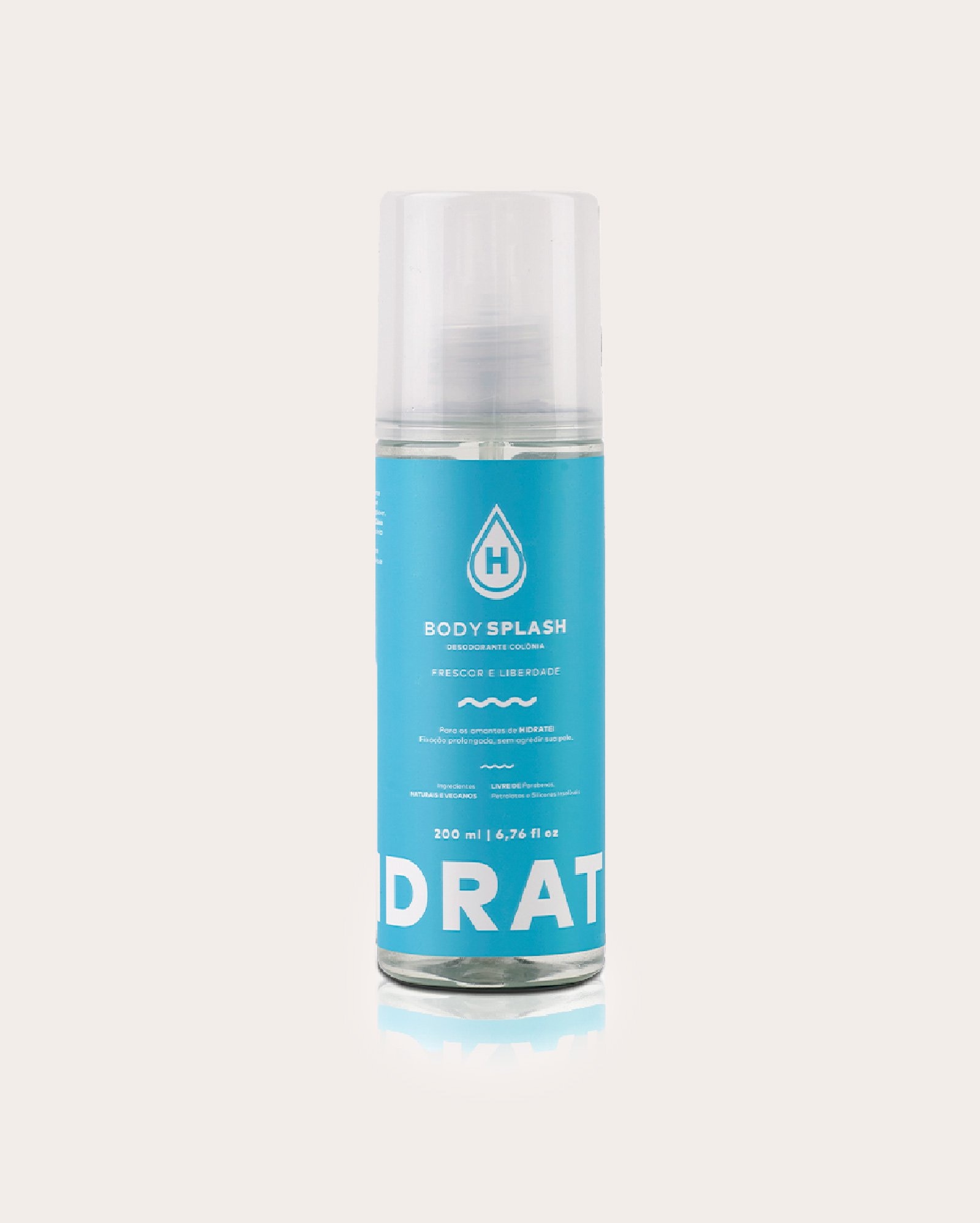 Body Splash unissex 200ml | Hidratei