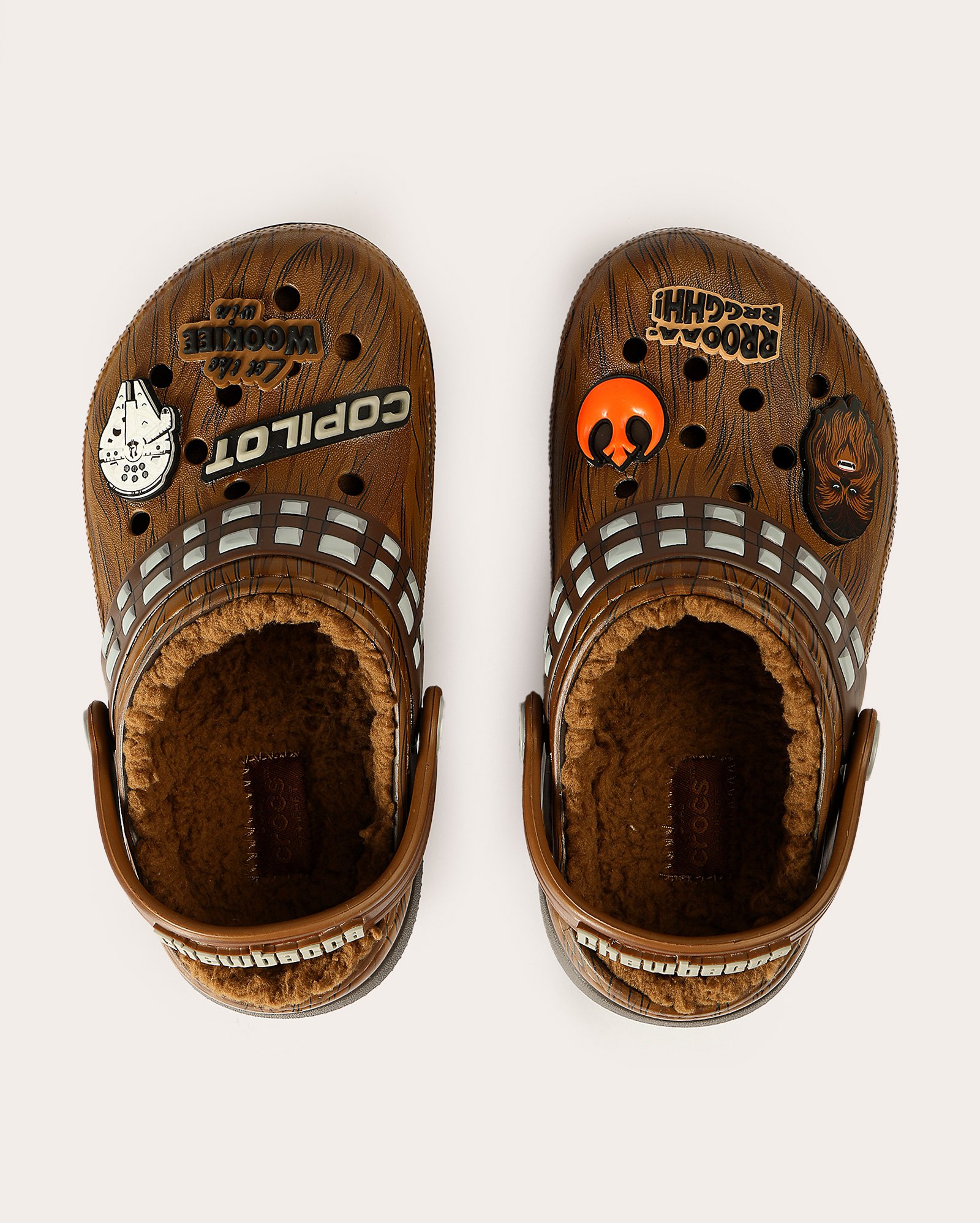 Sandália juvenil Star Wars Chewbacca marrom | Crocs