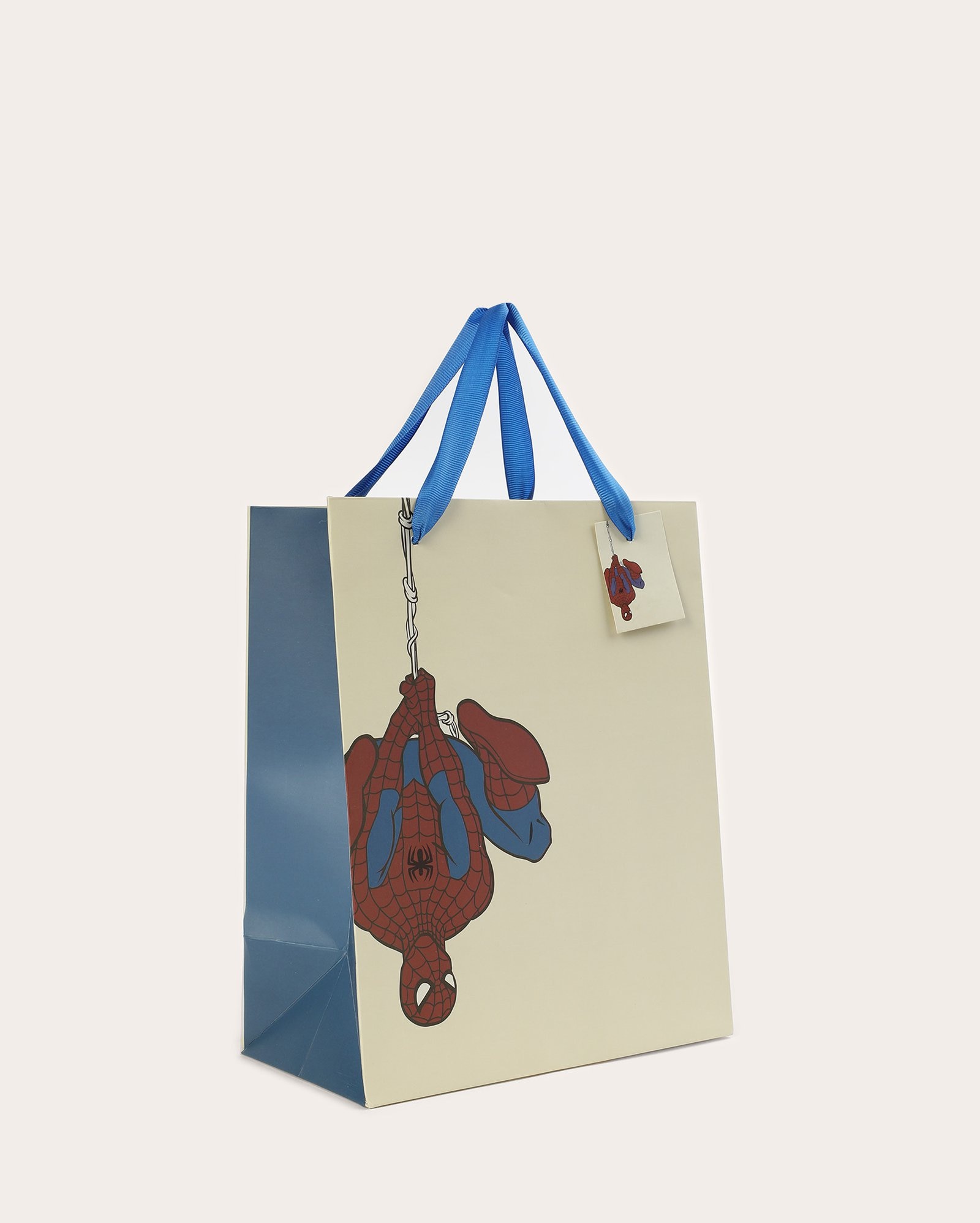 Sacola de presente P Homem-Aranha bege | Marvel