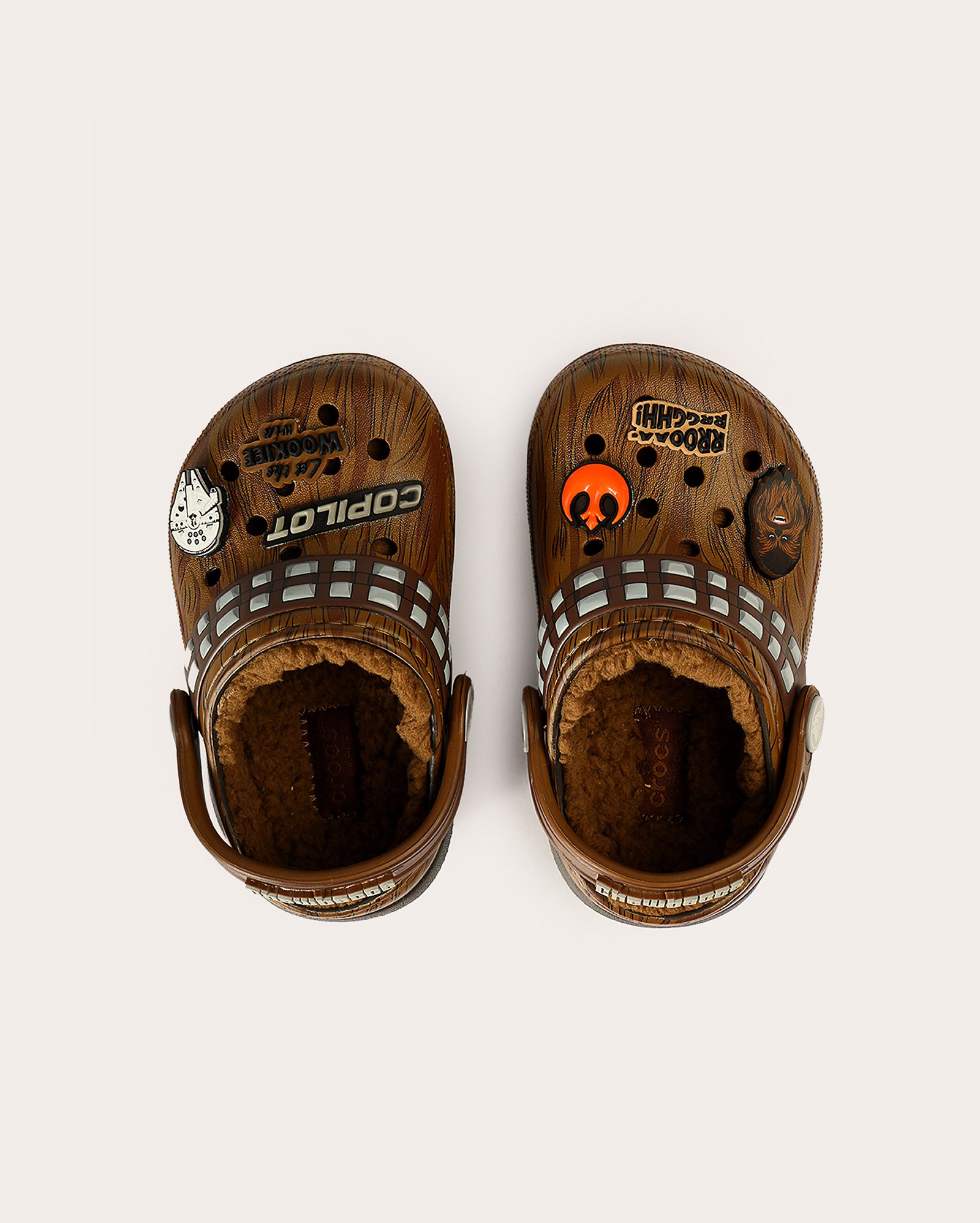 Sandália infantil Star Wars Chewbacca marrom | Crocs