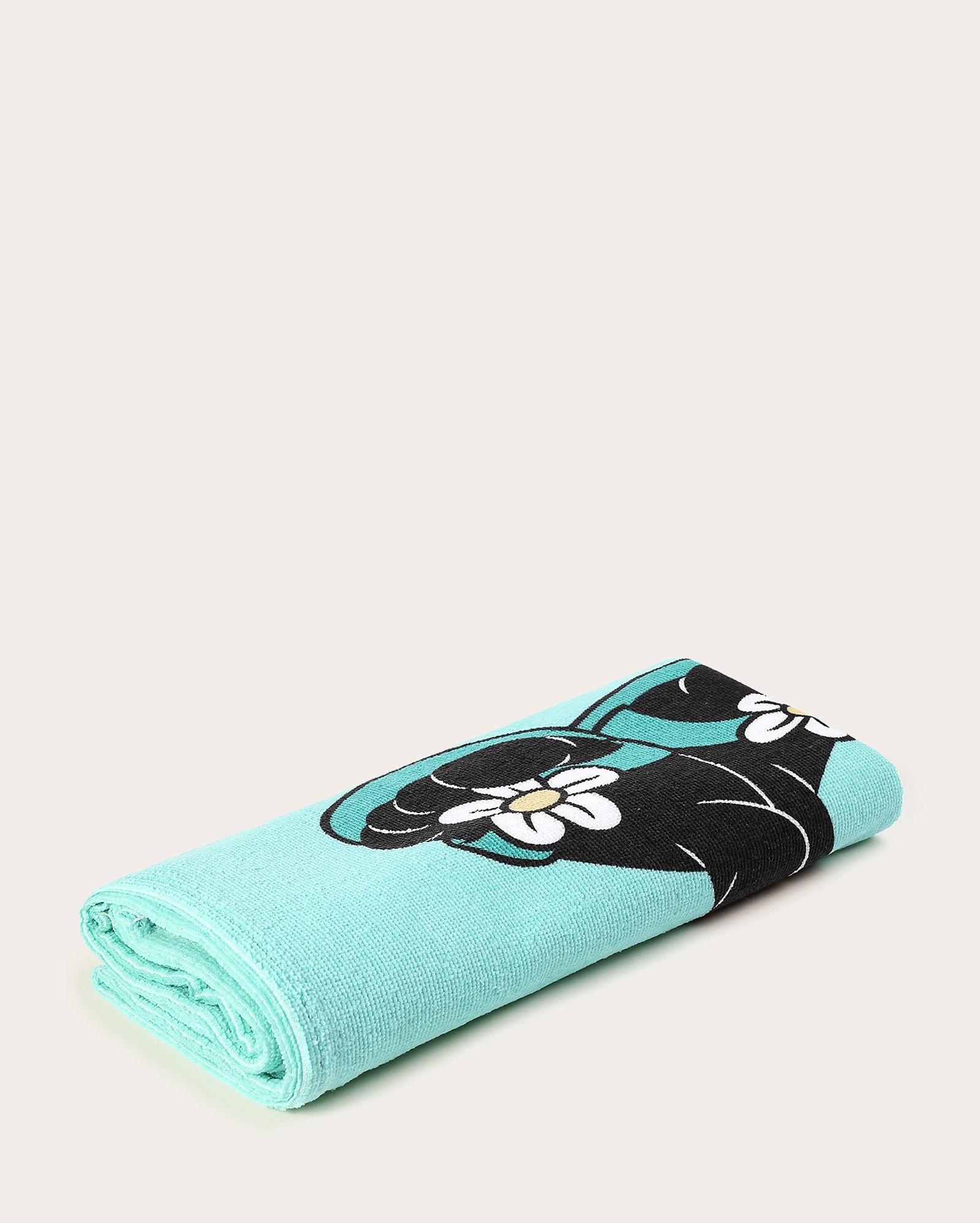 Toalha de banho infantil velour Minnie e Margarida azul | Casa Riachuelo