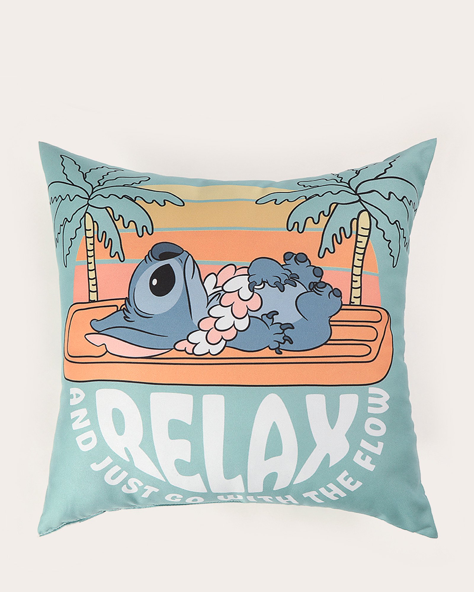Almofada microfibra Stitch 40x40cm multicor | Disney