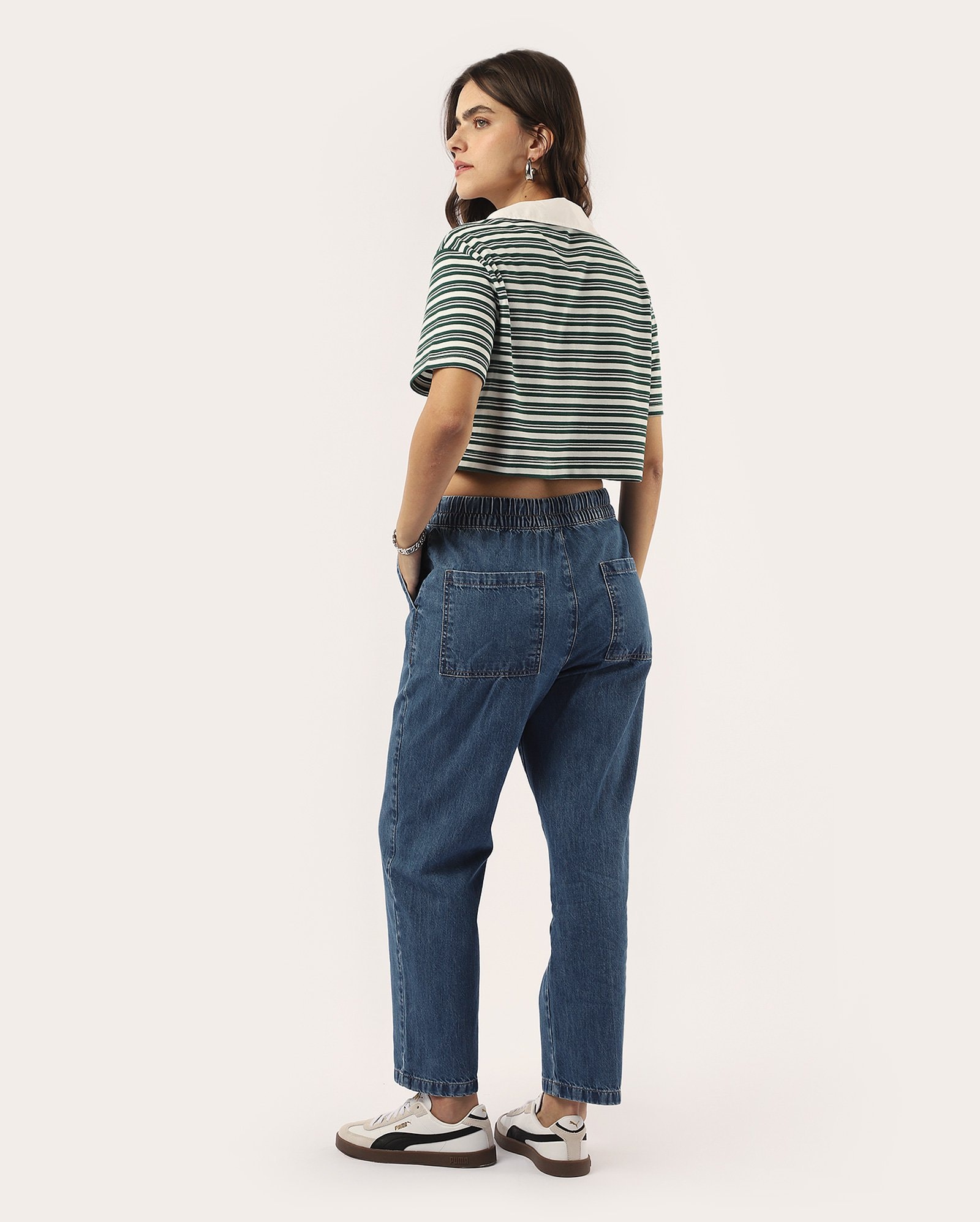 Pantalona Jeans Feminina CalÃ§a Jeans Pano Mole Calça Jeans