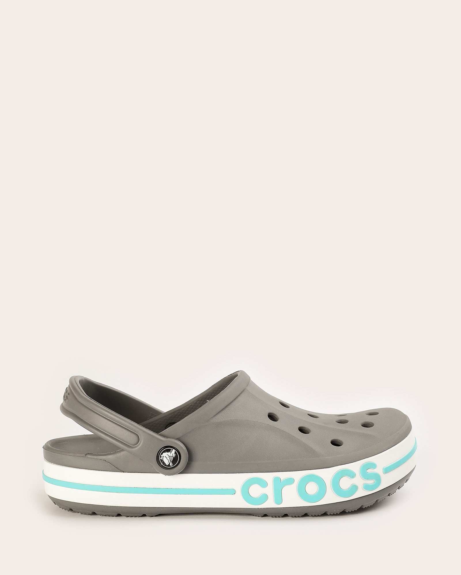 Sandália masculina clog Bayaband - Cinza | Crocs