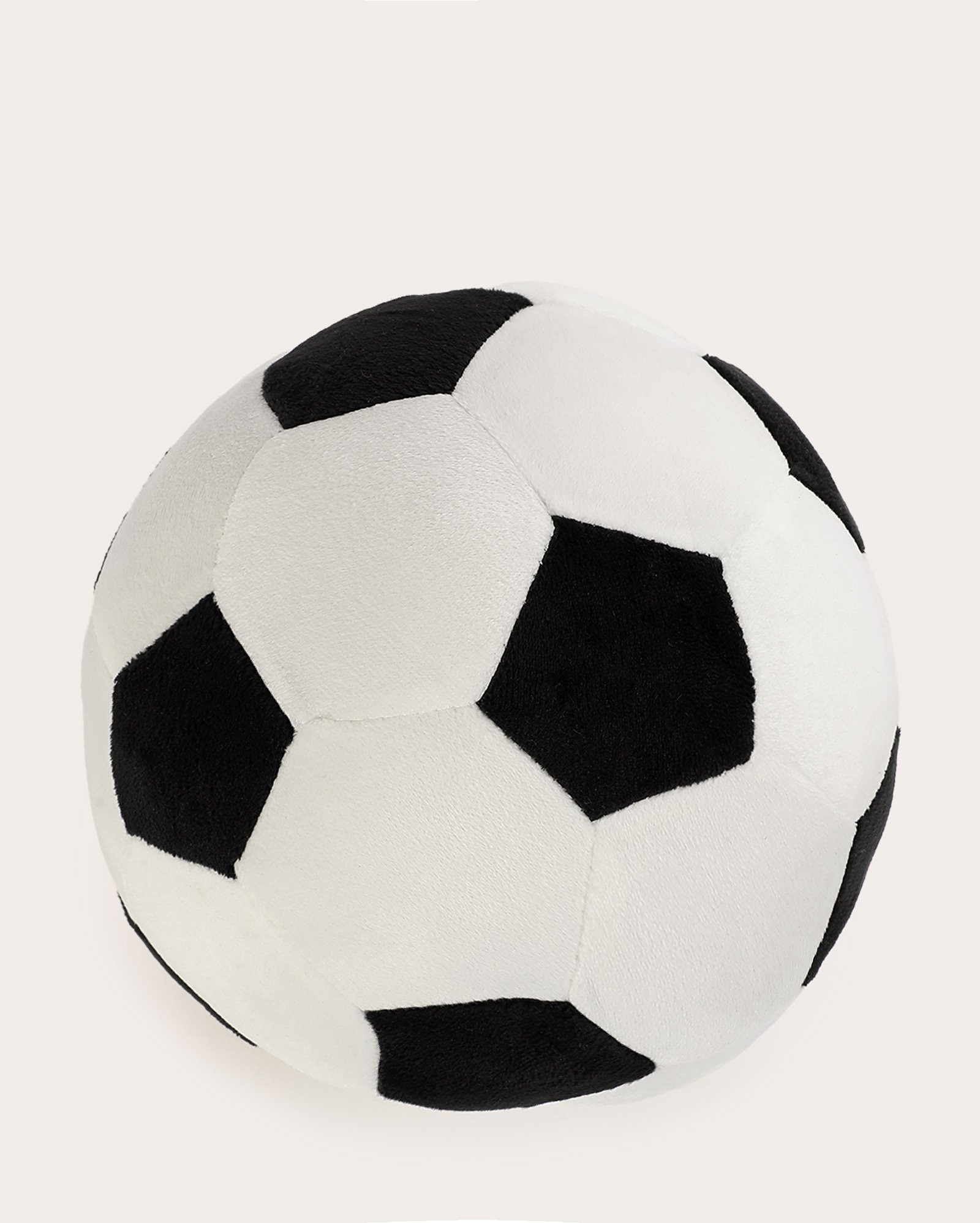 Almofada bola de futebol 21x21cm branca | Casa Riachuelo