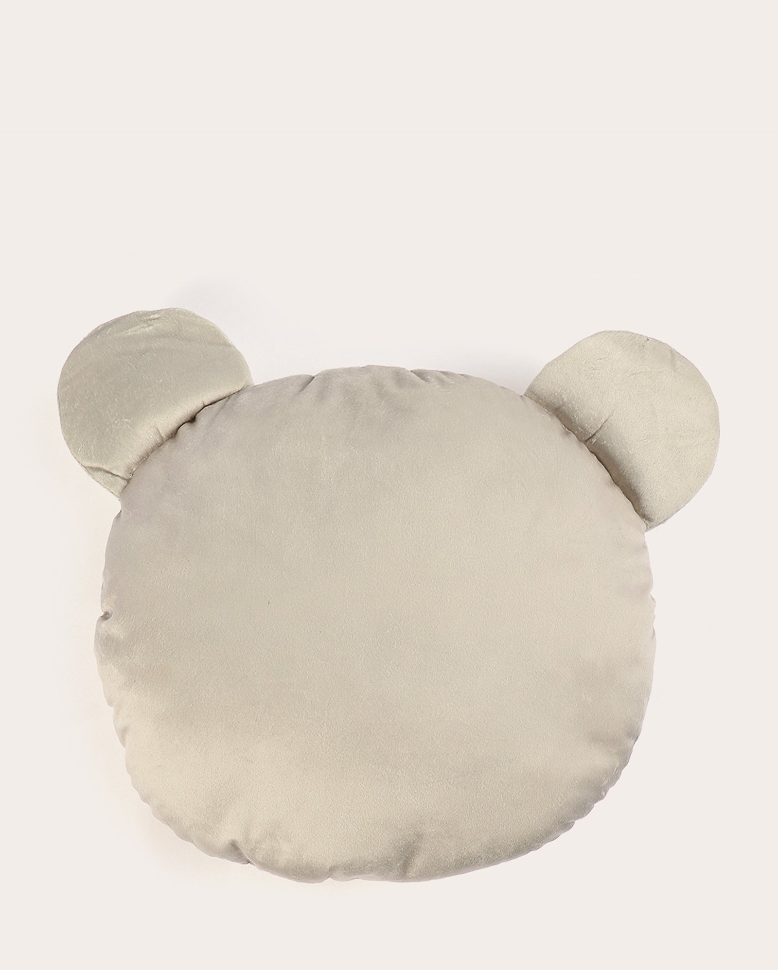 Almofada veludo ursinho 37x43cm bege | Casa Riachuelo
