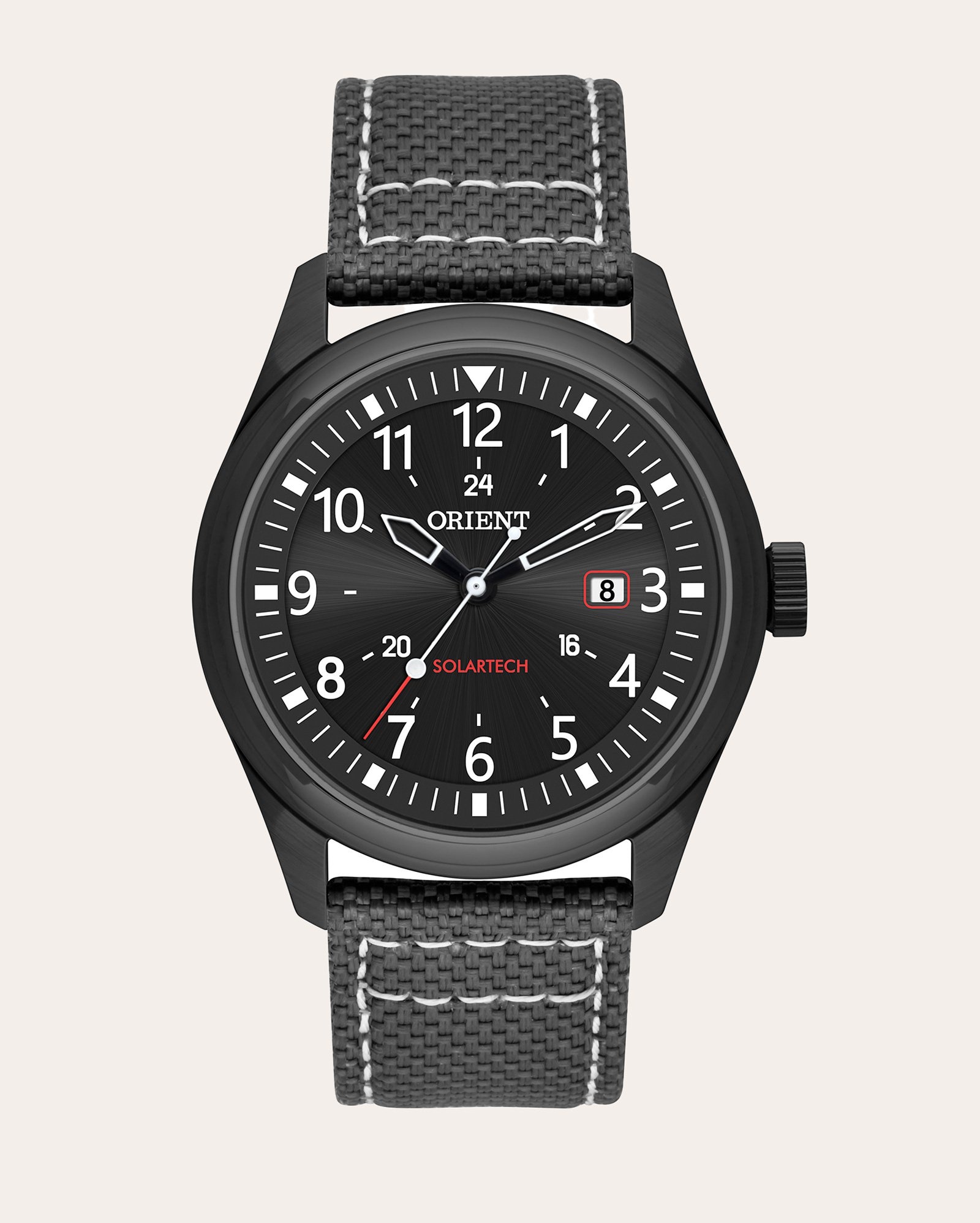 Relógio analógico masculino MPSN1003 P2PB preto | Orient