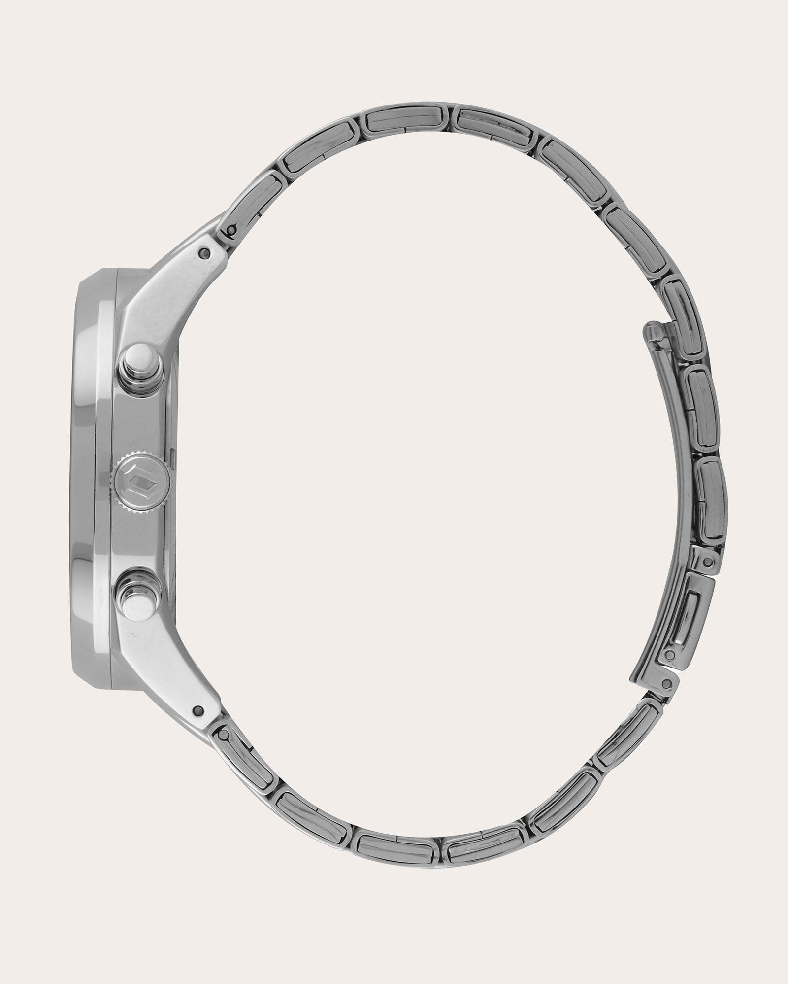 Relógio cronógrafo masculino MBSSC257 D2SX prata | Orient