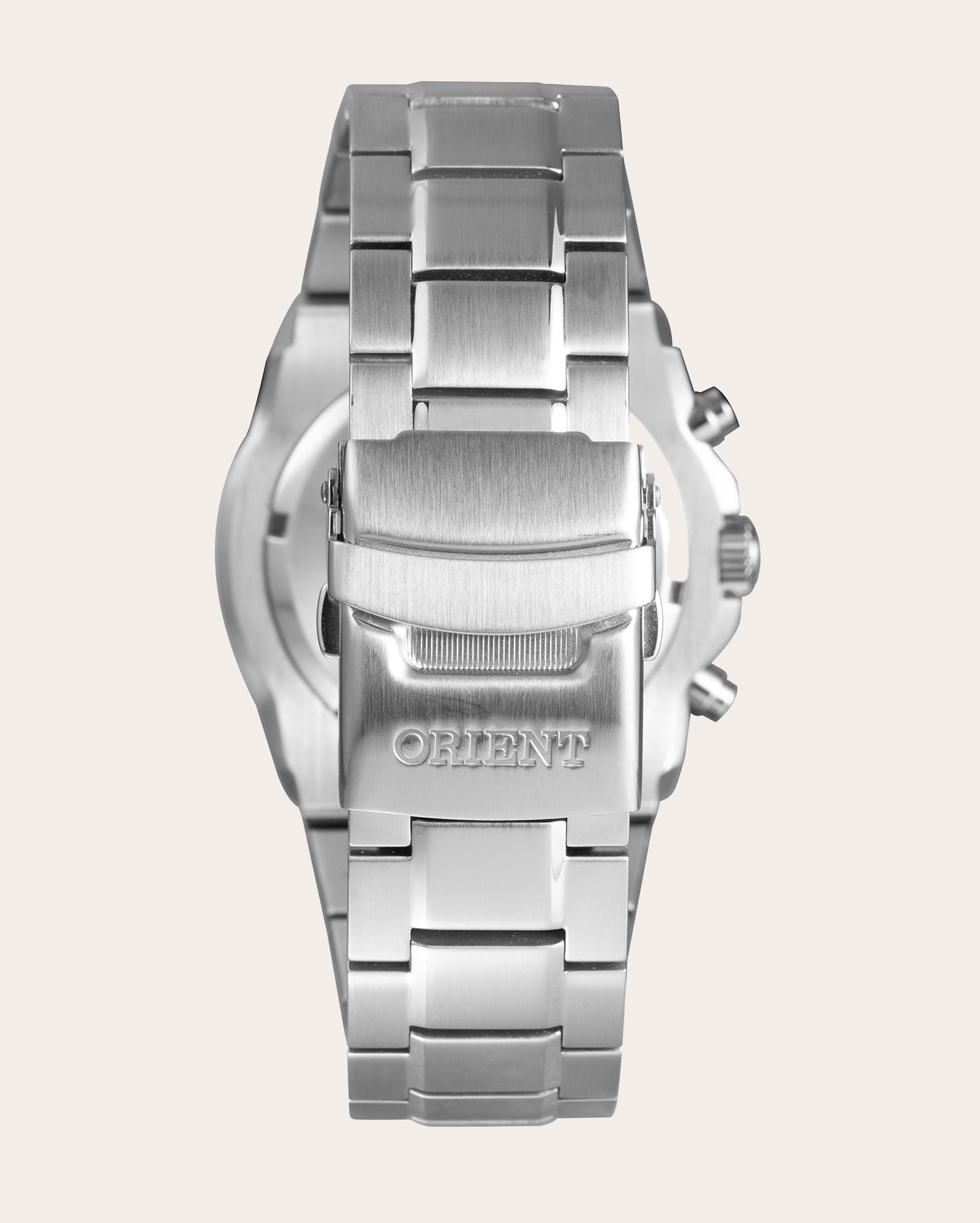 Relógio cronógrafo masculino MBSSC248 P1SX prata | Orient