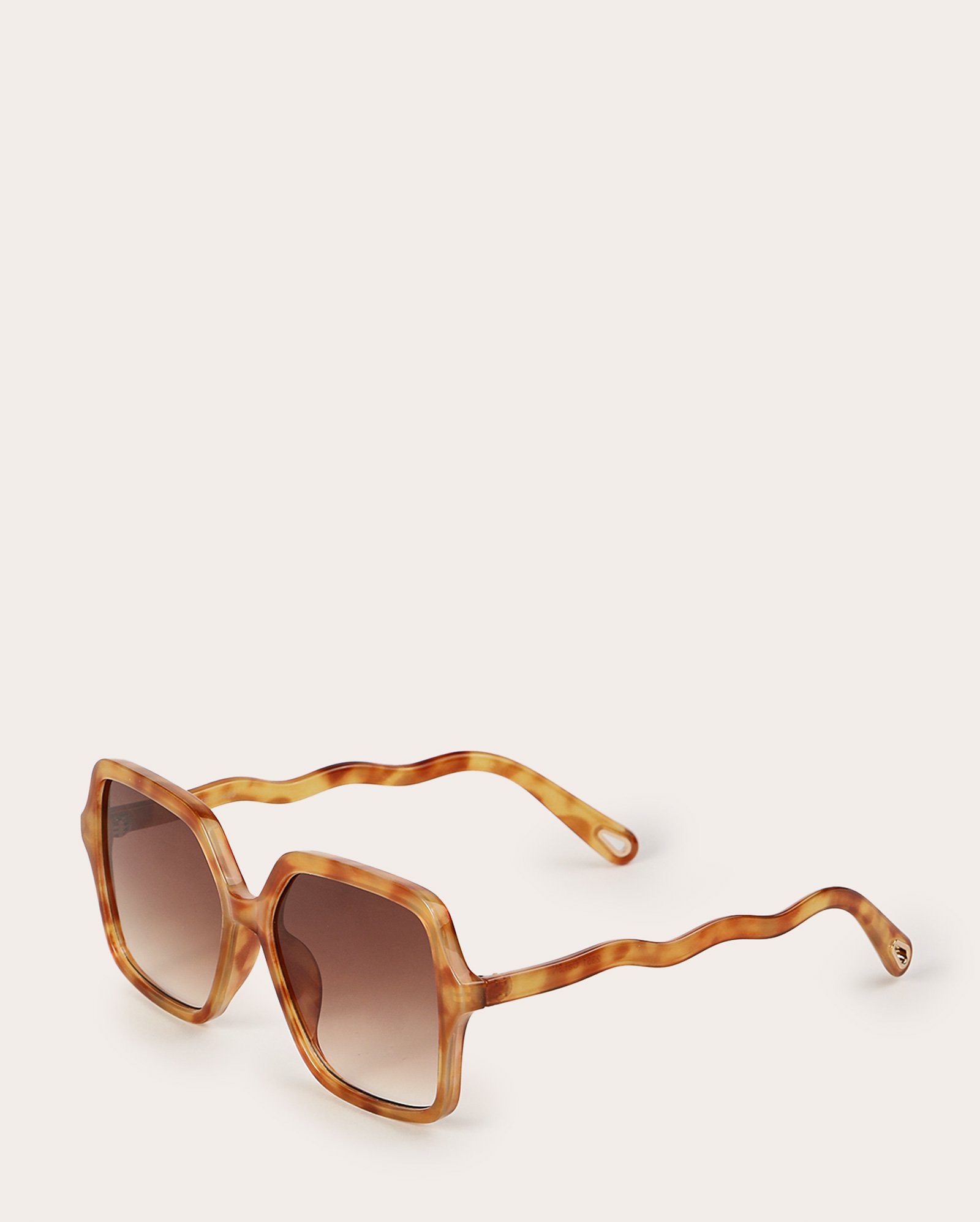 Óculos de sol feminino quadrado tartaruga multicor