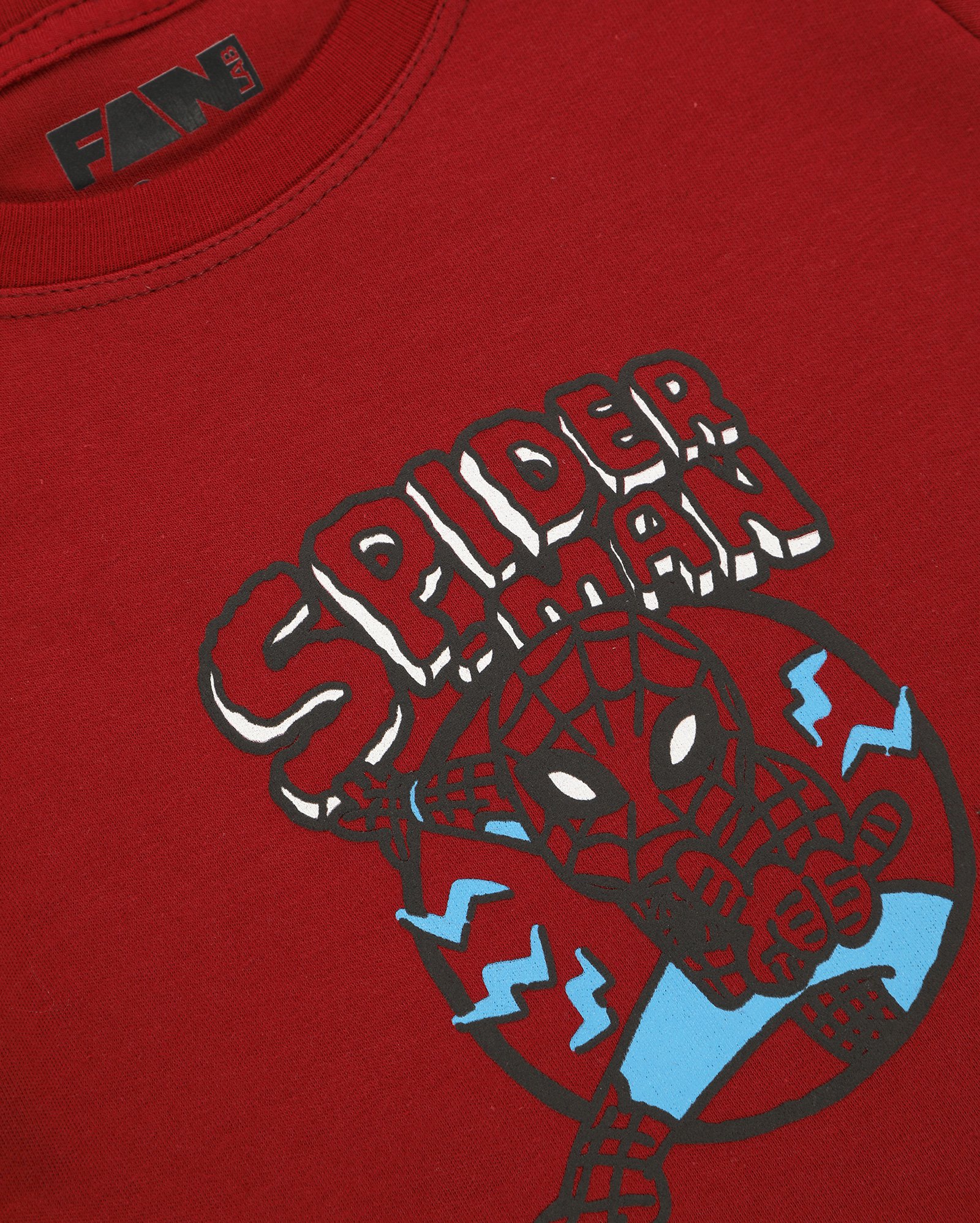 Camiseta infantil Homem-Aranha + pochete 2-8A vermelha | FANLAB