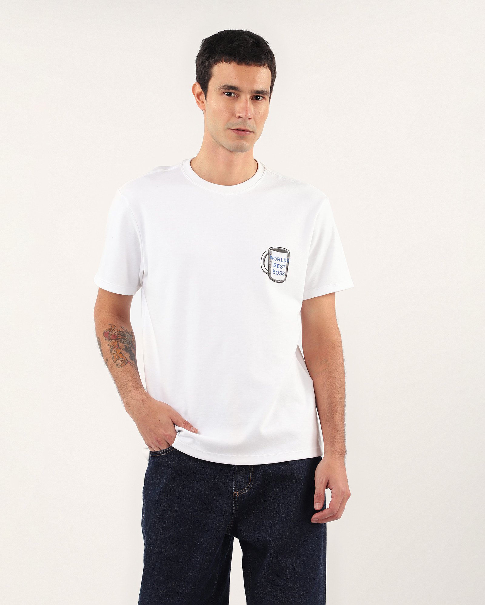Camiseta masculina The Office - branca | FANLAB