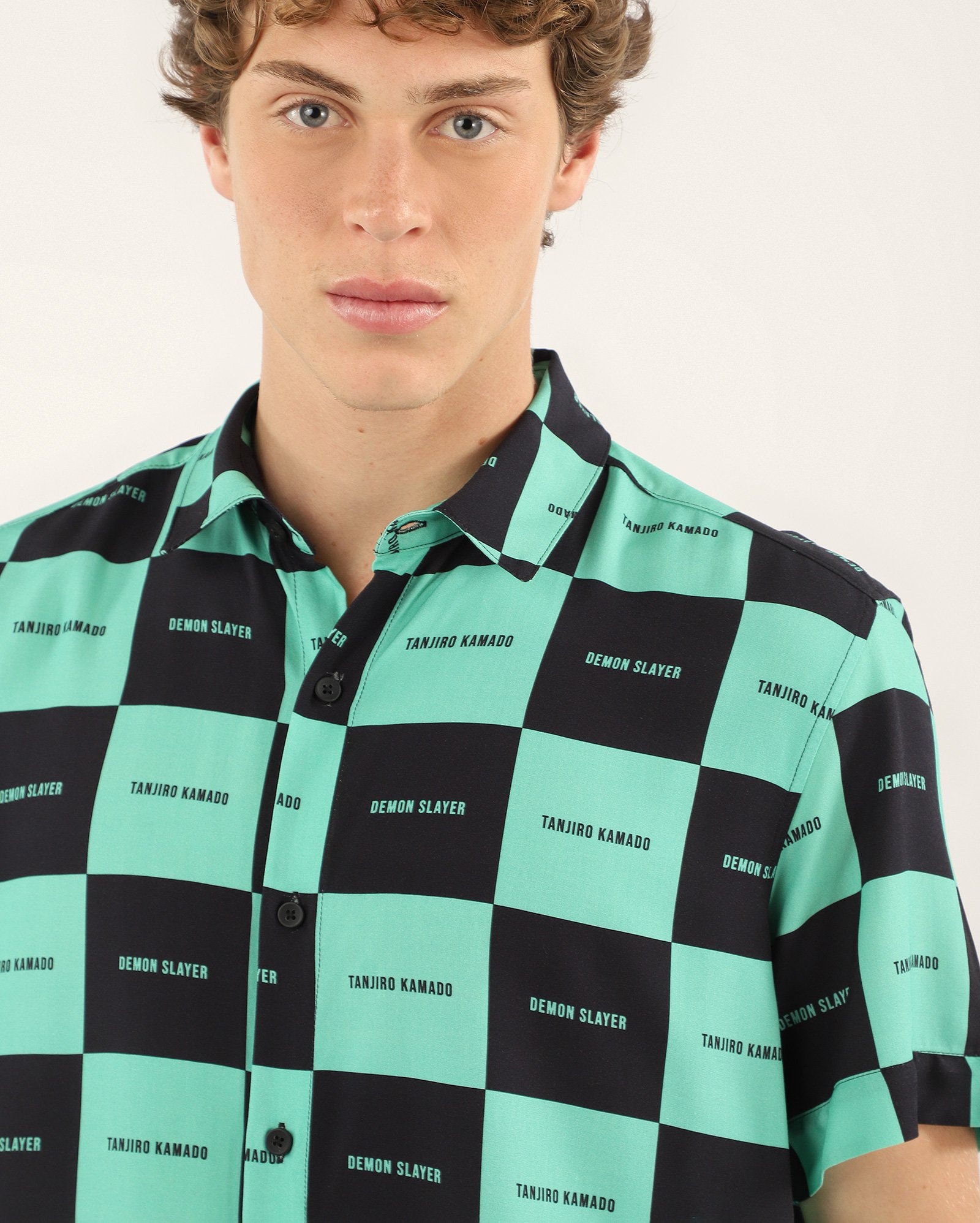 Camisa masculina Demon Slayer multicor | FANLAB — foto 3