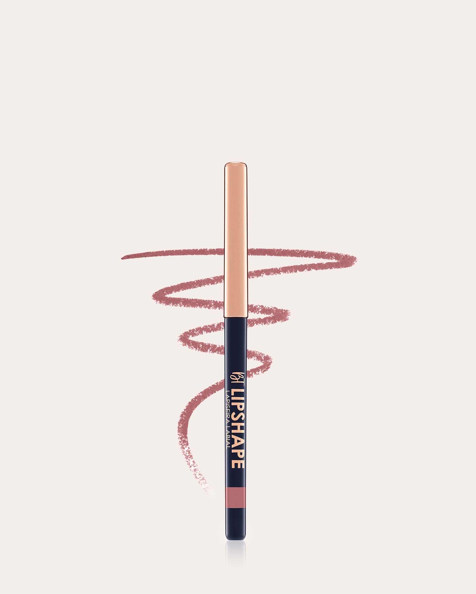 Lapiseira labial LipShape Rose Brown 300mg | Bruna Tavares