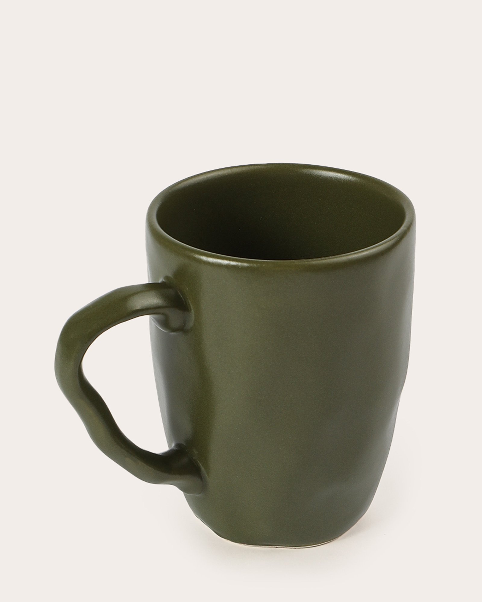 Caneca de cerâmica orgânica Anne 370ml - verde | Casa Riachuelo