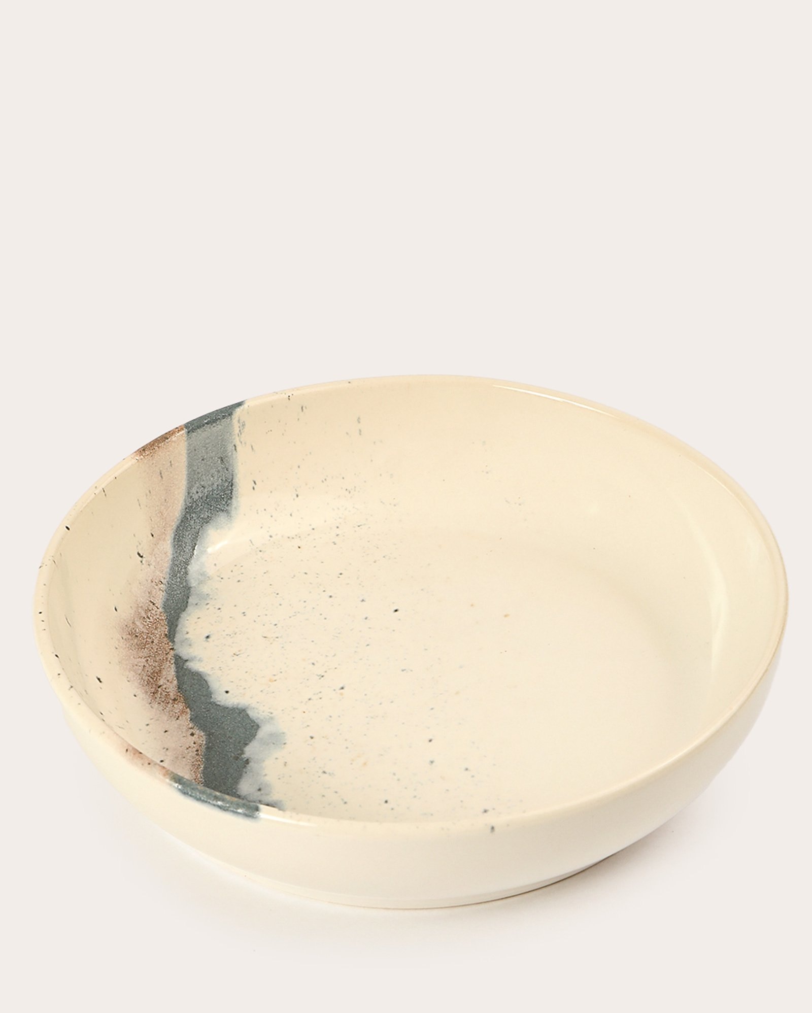 Prato fundo de cerâmica Ondina 21cm - multicor | Casa Riachuelo