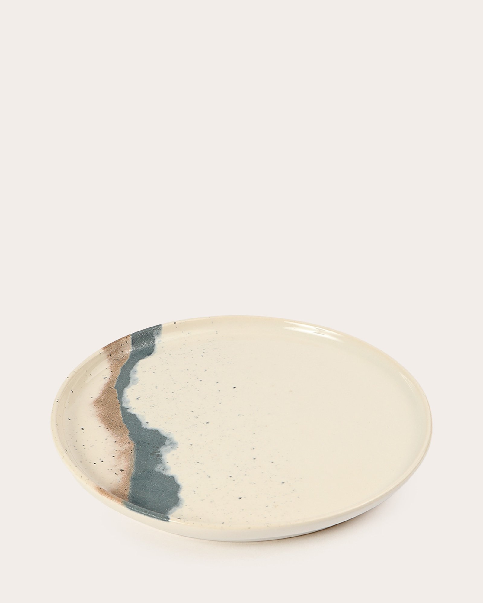 Prato de sobremesa cerâmica Ondina 21cm - multicor | Casa Riachuelo