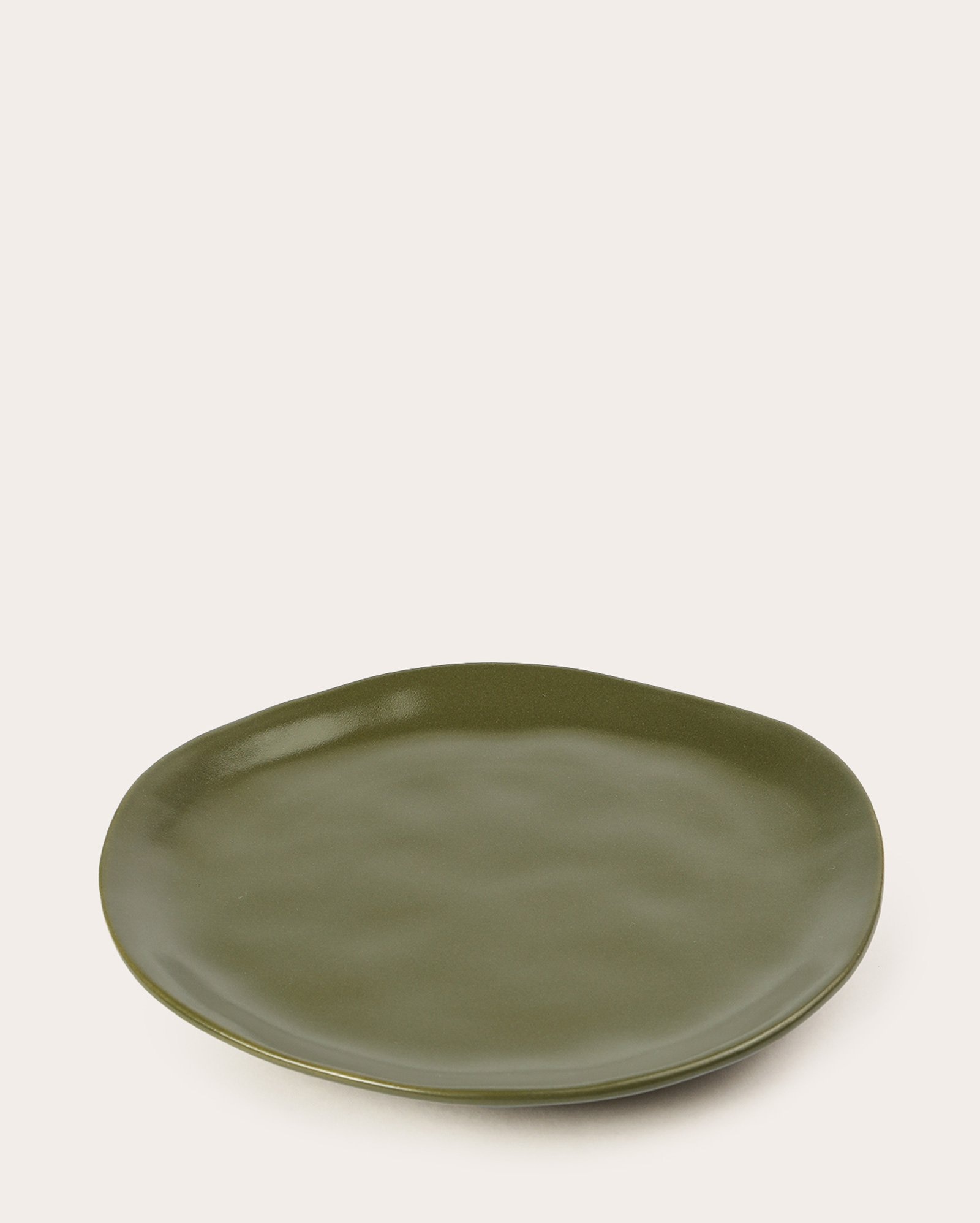 Prato de sobremesa cerâmica Anne 20cm - verde | Casa Riachuelo