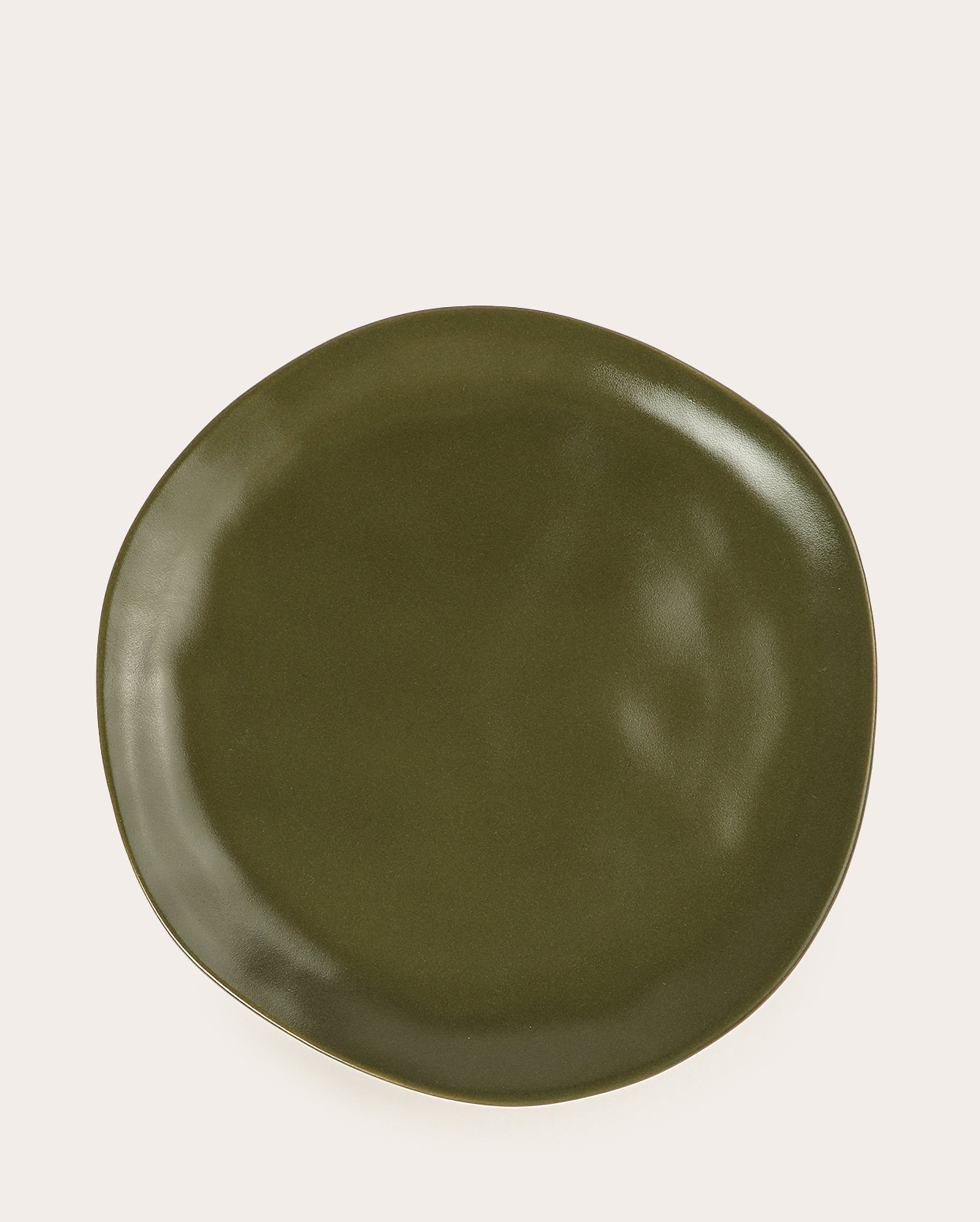 Prato de sobremesa cerâmica Anne 20cm - verde | Casa Riachuelo