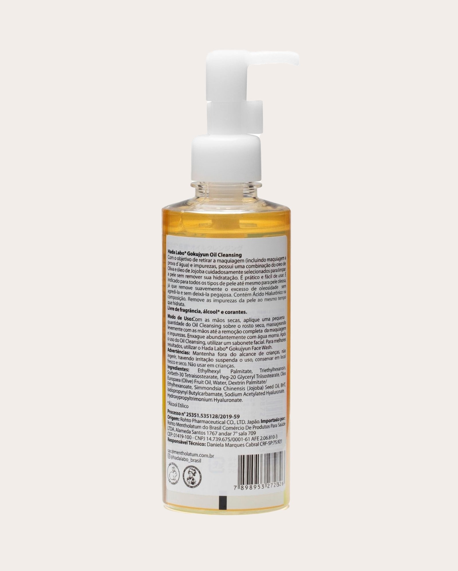 Demaquilante facial Gokujyun cleansing oil 200ml | Hada Labo