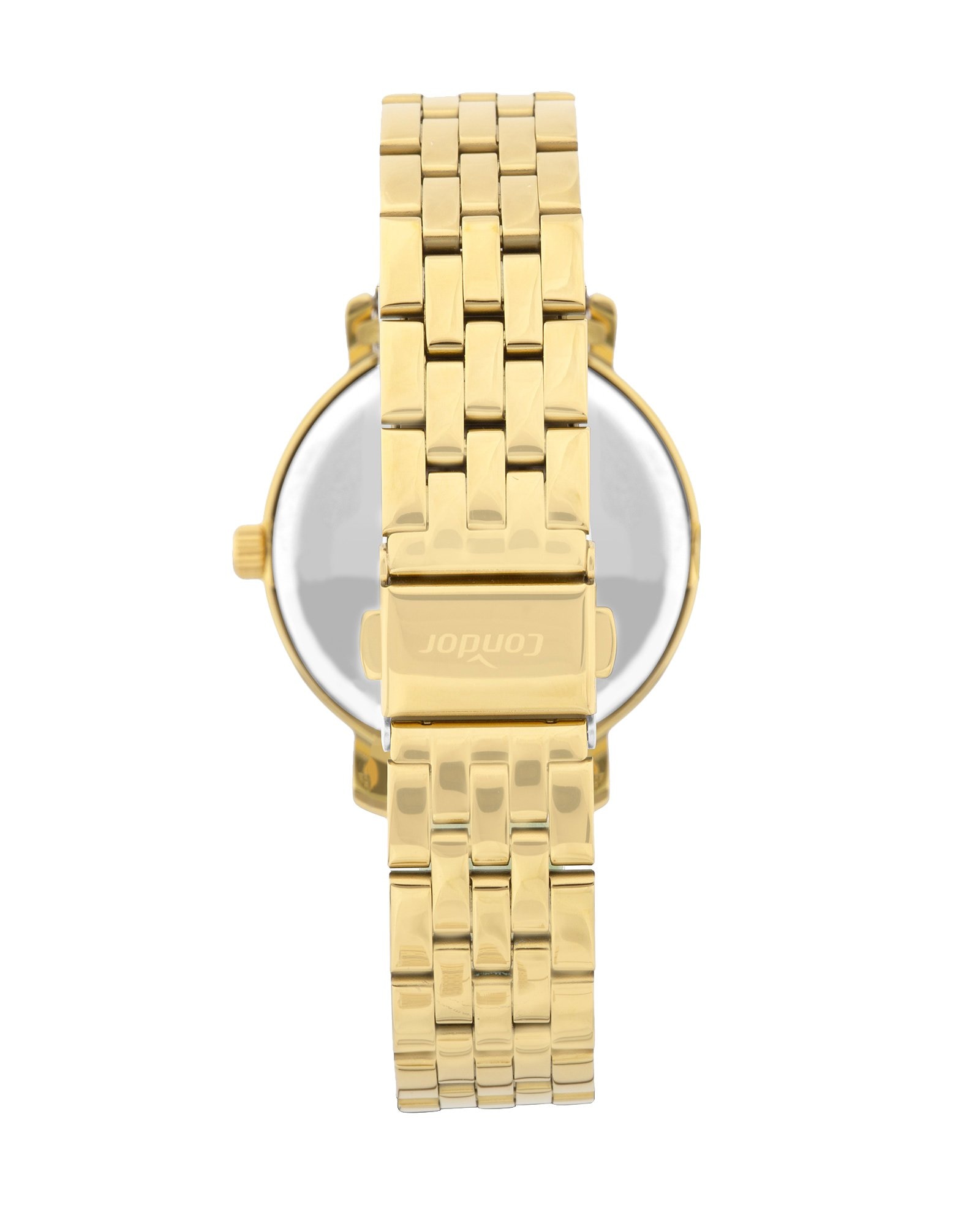 Kit relógio analógico feminino CO2039MUK K4X + conjunto dourado | Condor